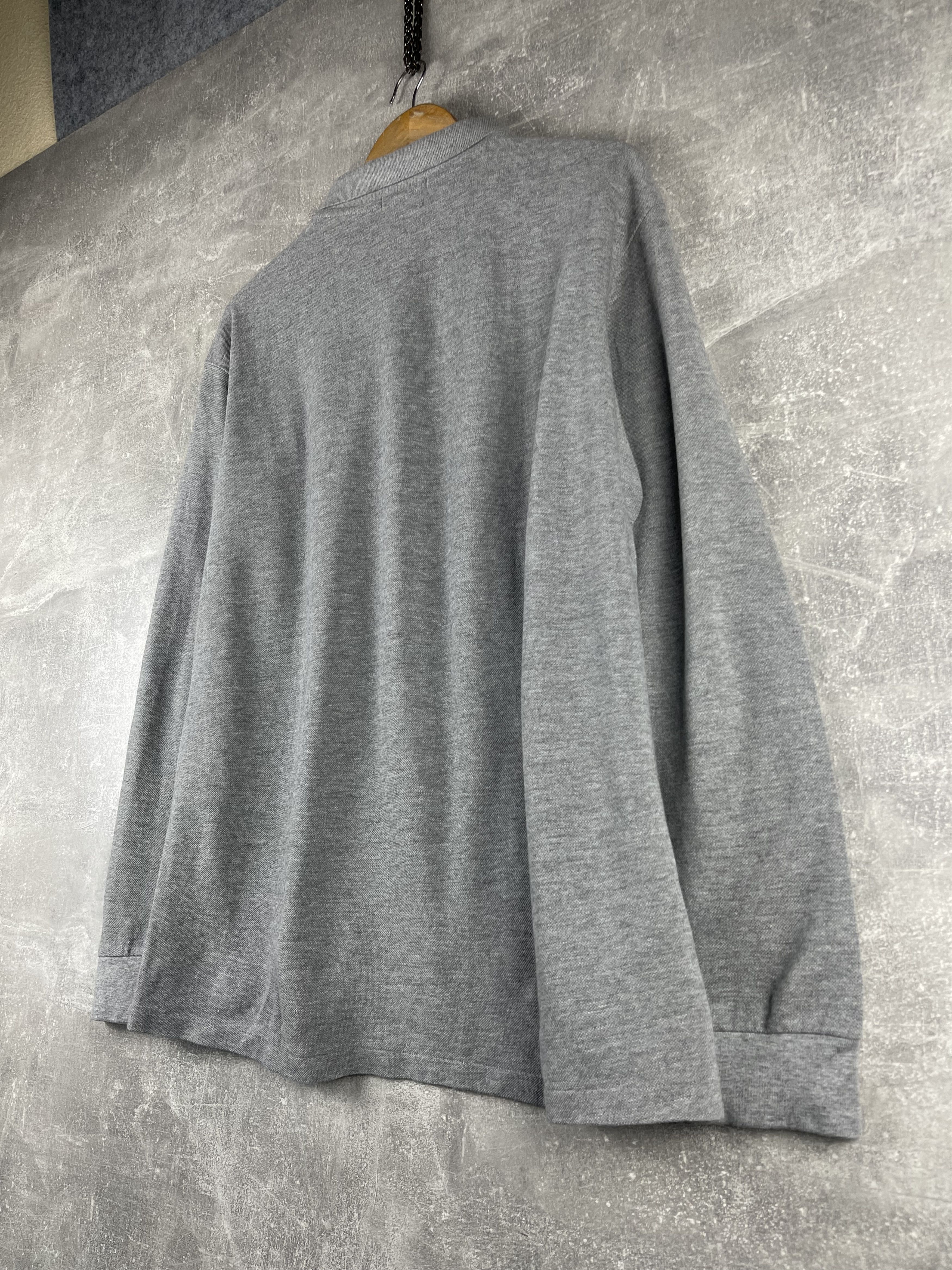 Polo Ralph Lauren Polo Ralph Lauren gray cotton button rugby longsleeve Size US M / EU 48-50 / 2 - 10 Thumbnail