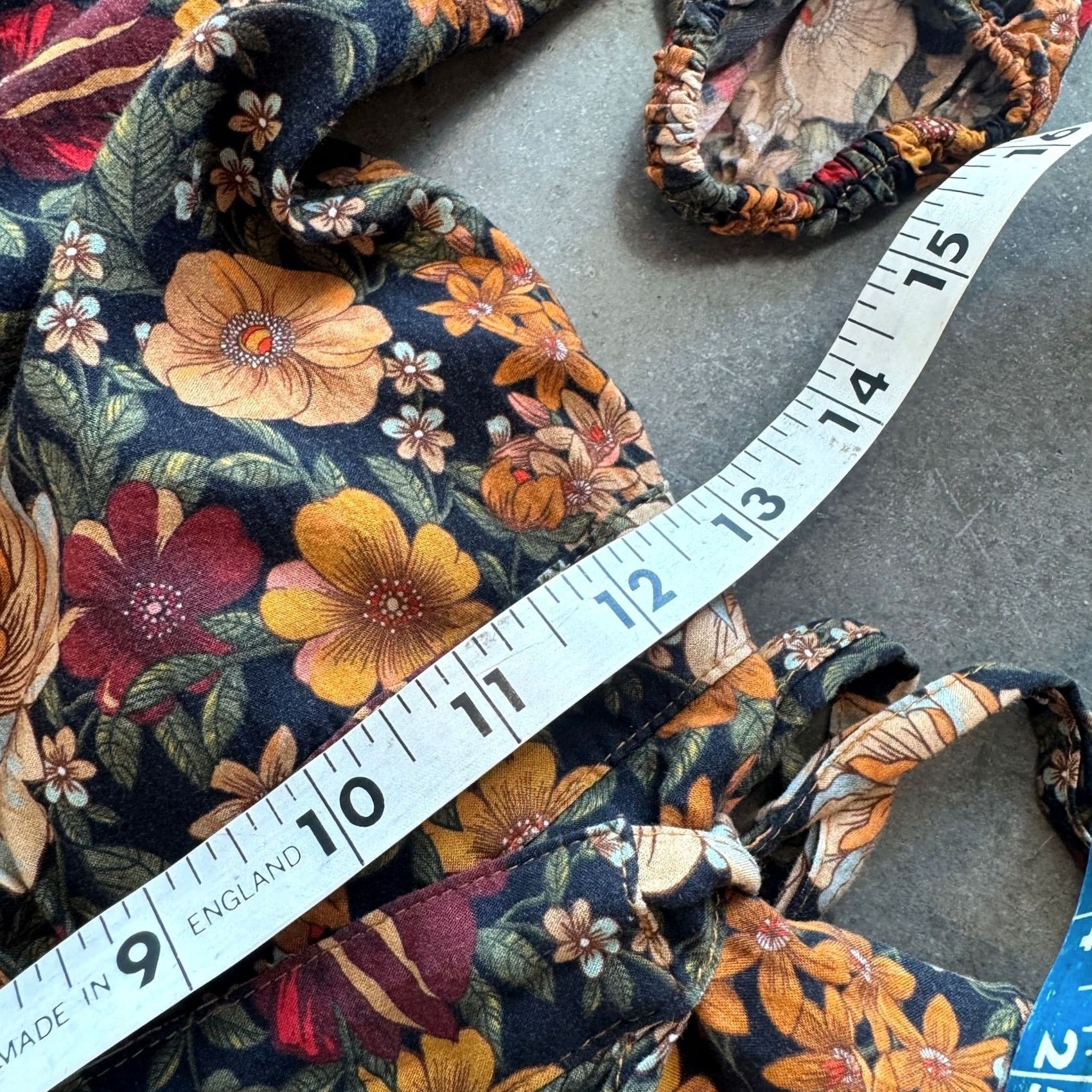 Farm Rio VINTAGE Farm Rio Madrid Floral Brown Wrap Maxi Dress Women's Petite Size S Size S / US 4 / IT 40 - 6 Thumbnail