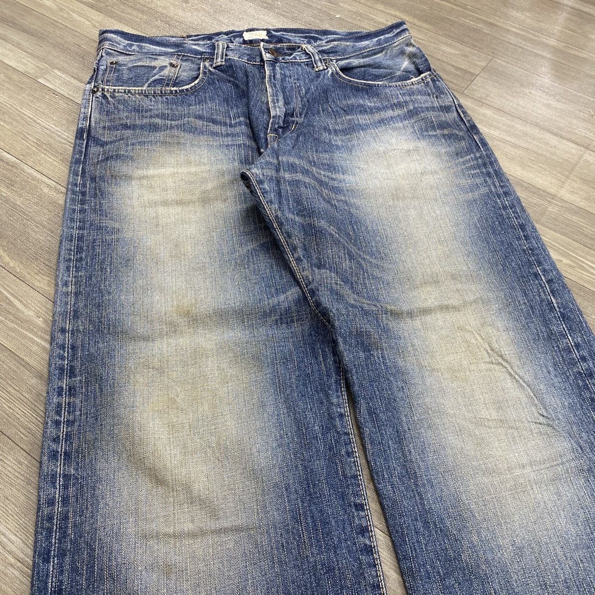 Edwin 1990s Vintage Edwin 505Z Selvedge Japan Faded Jeans 32x34 Size US 32 / EU 48 - 4 Thumbnail
