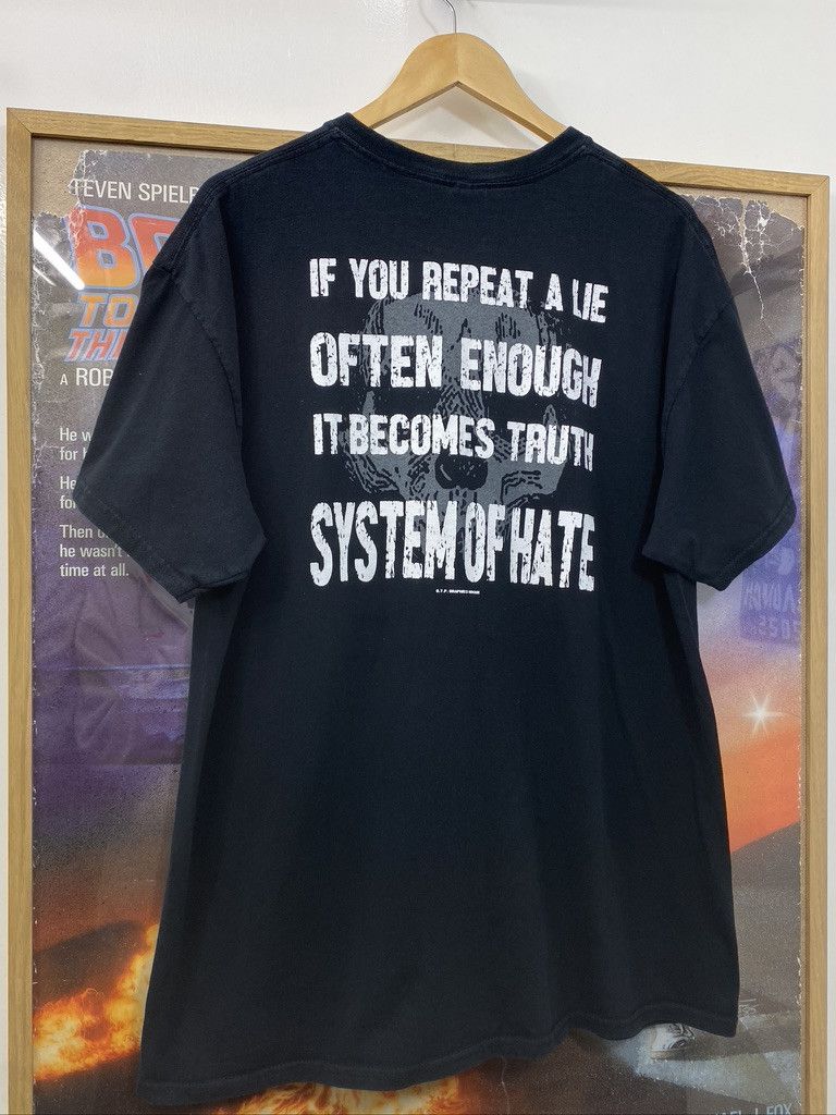 Band Tees × Gildan 10s System Of Hate Dark Noise English Punk Band Promo Tee Size US XL / EU 56 / 4 - 3 Thumbnail