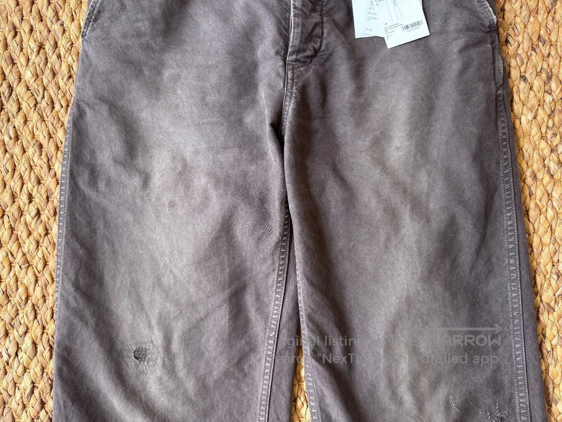 Visvim VISVIM 24AW Wide Chino Pants Crash. Size US 26 / EU 42 - 3 Thumbnail