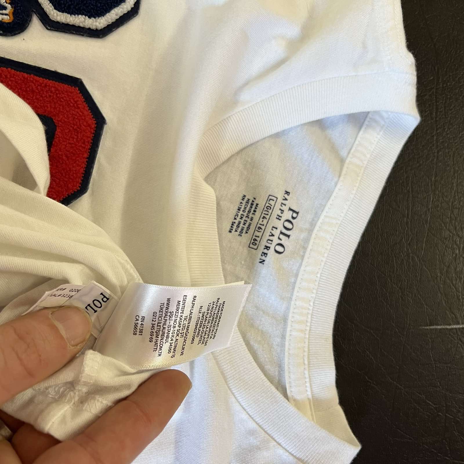 Polo Ralph Lauren Vintage Polo Ralph Lauren Big logo Tee Sz S Size US S / EU 44-46 / 1 - 5 Thumbnail