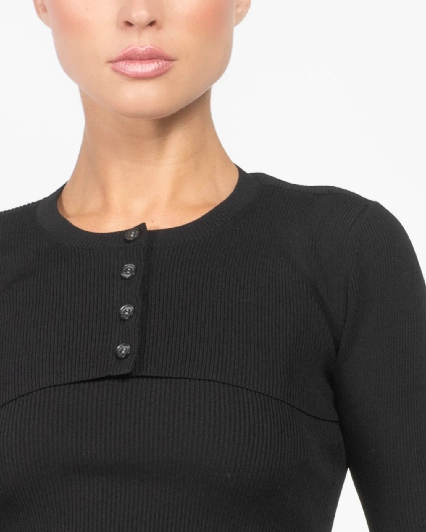 Alexander Wang o1s22i1n0225 Two-Piece Cropped Set in Black Size M / US 6-8 / IT 42-44 - 4 Thumbnail