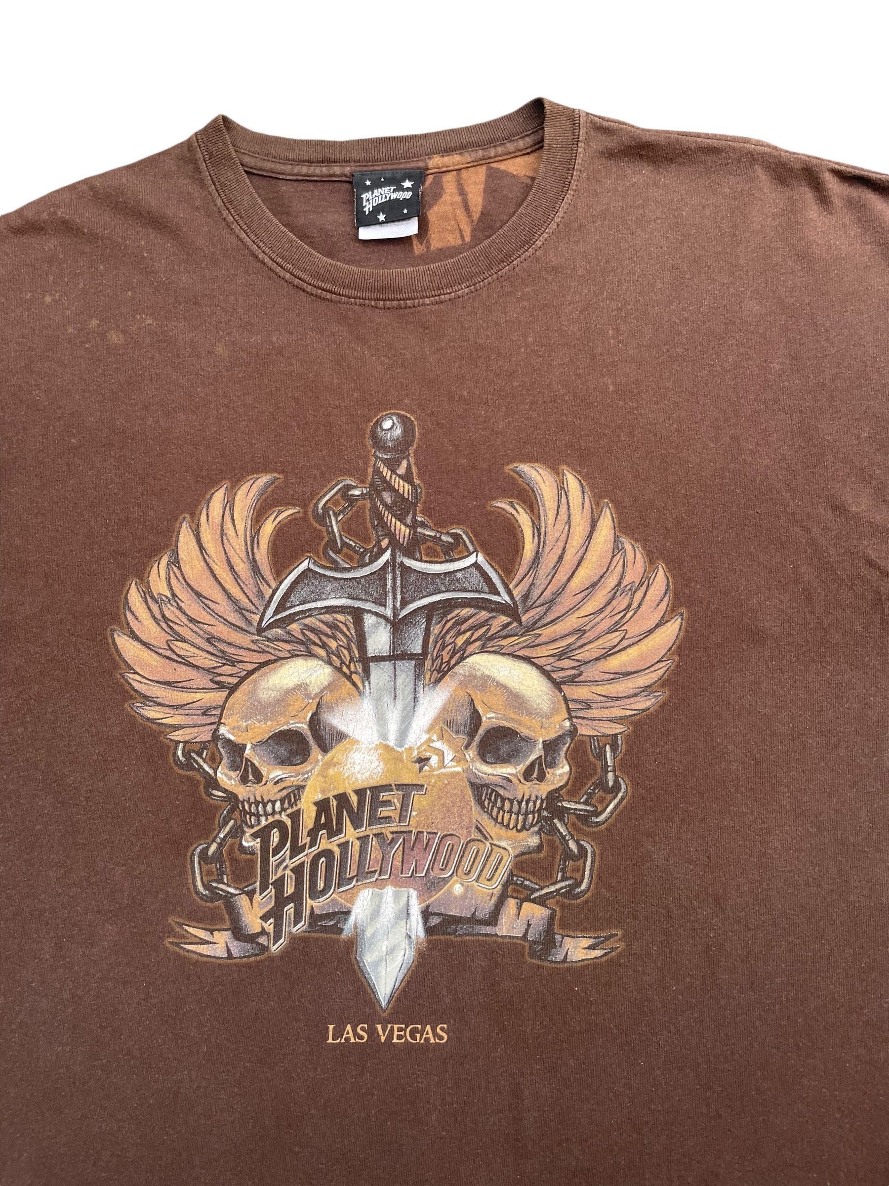 Planet Hollywood × Vintage Vintage Planet Hollywood Las Vegas Tshirt Size US XL / EU 56 / 4 - 2 Thumbnail