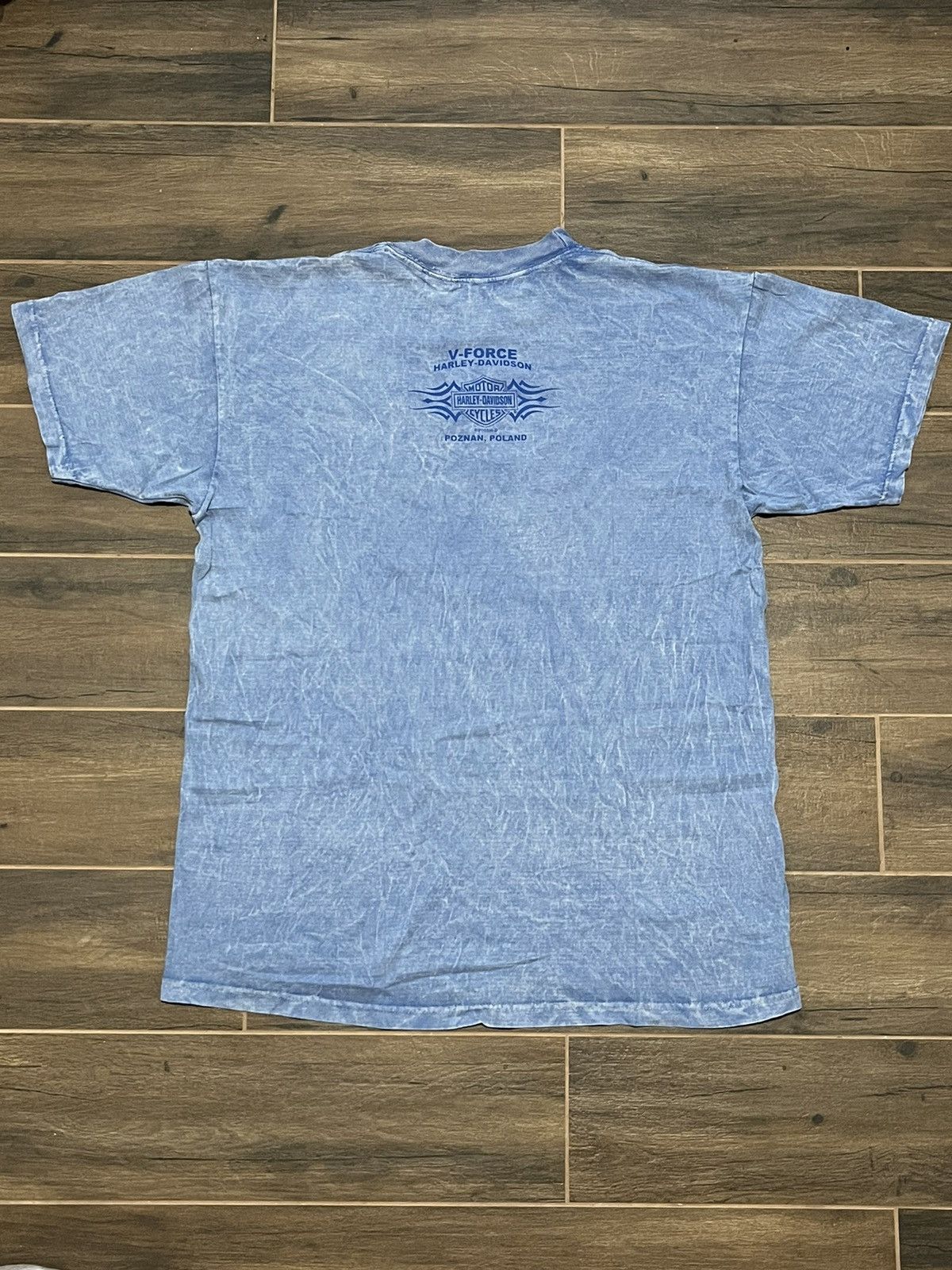 Harley Davidson × Vintage Vintage 90’s Harley Davidson Portugal T Shirt Size US XL / EU 56 / 4 - 5 Thumbnail