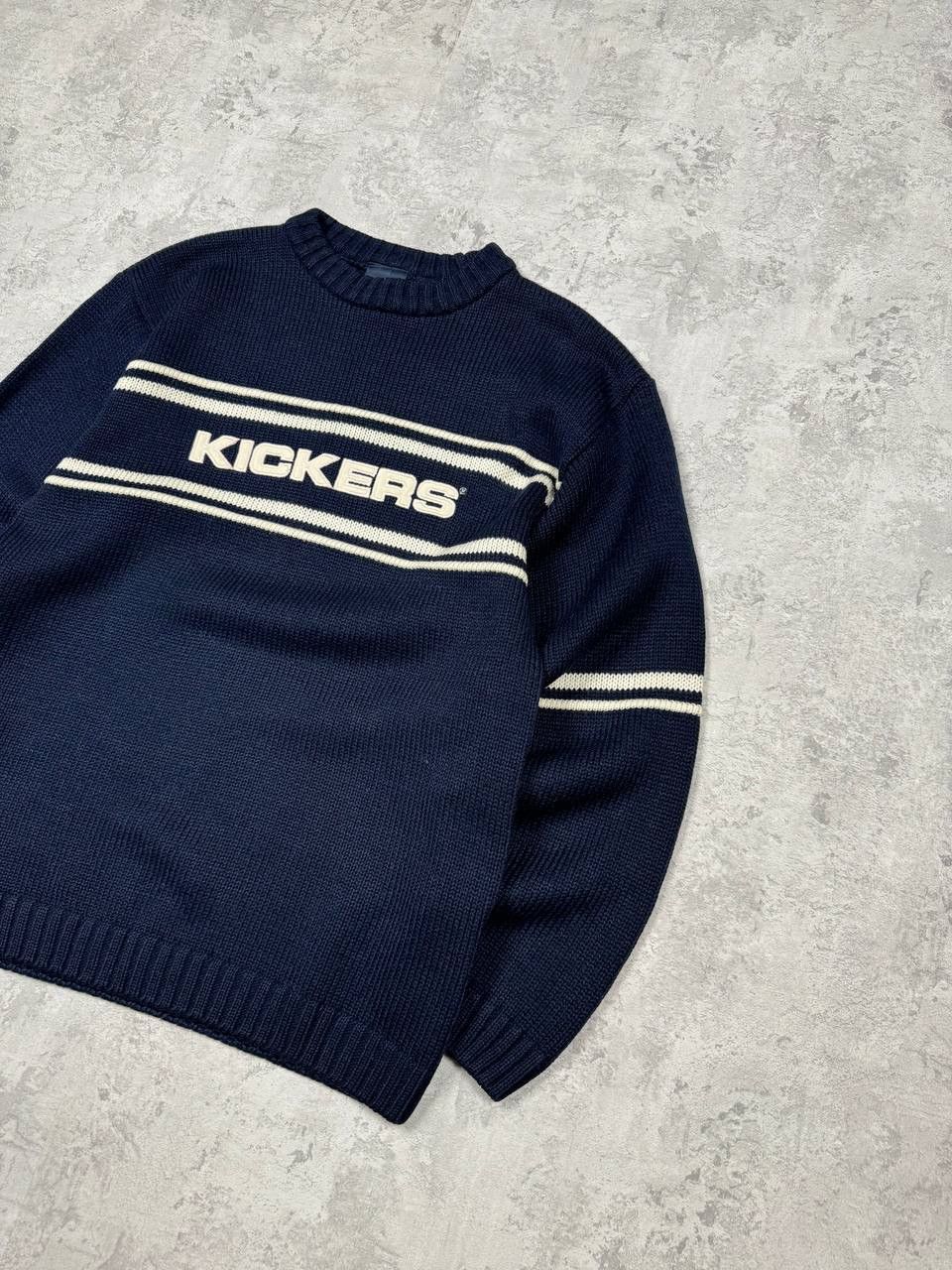 Kickers Vintage Kickers Blue Sweater Big Logo Size S Size US S / EU 44-46 / 1 - 3 Thumbnail