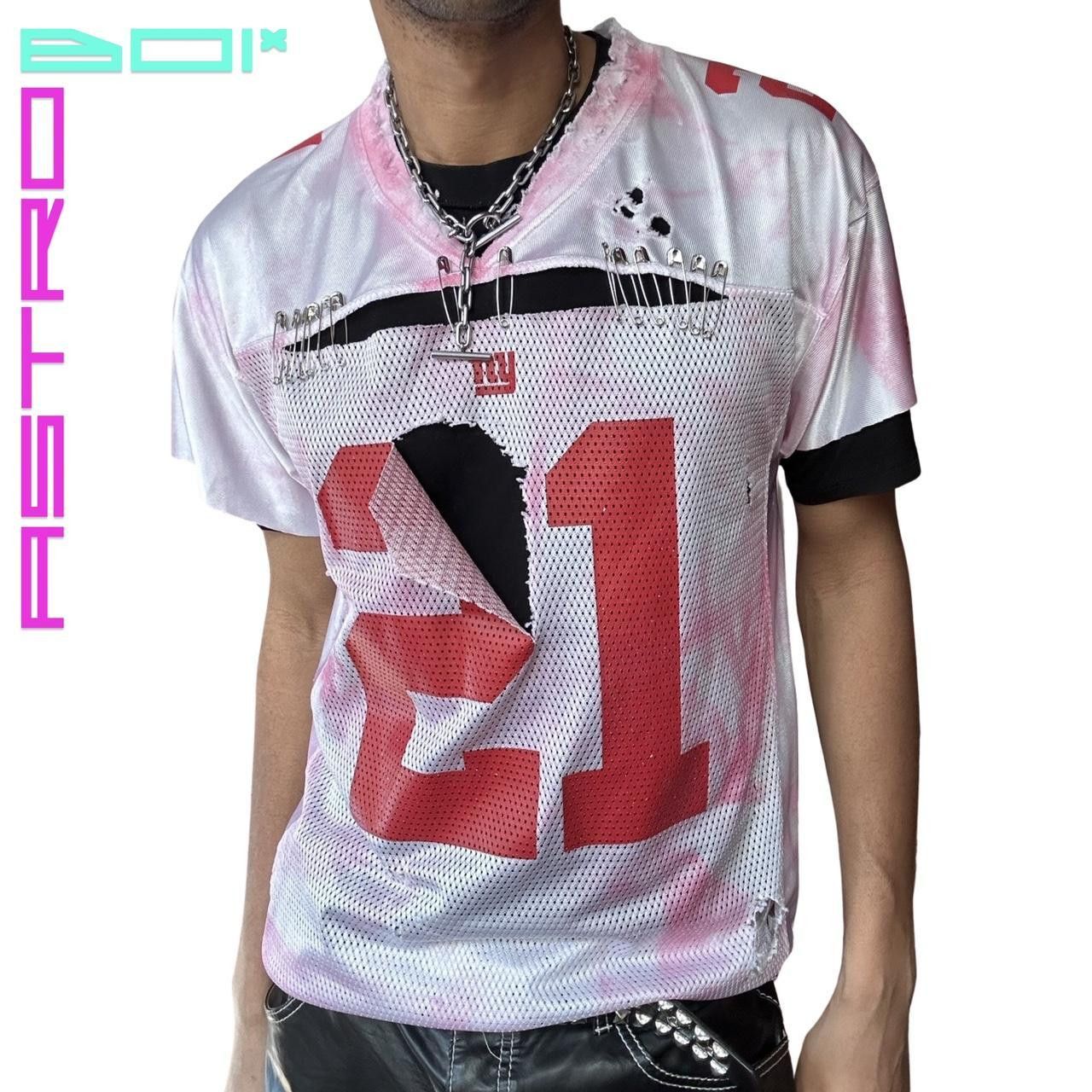 Other DECONSTRUCTED WHITE PUNK MESH JERSEY_ MEDIUM Size US M / EU 48-50 / 2 - 2 Thumbnail