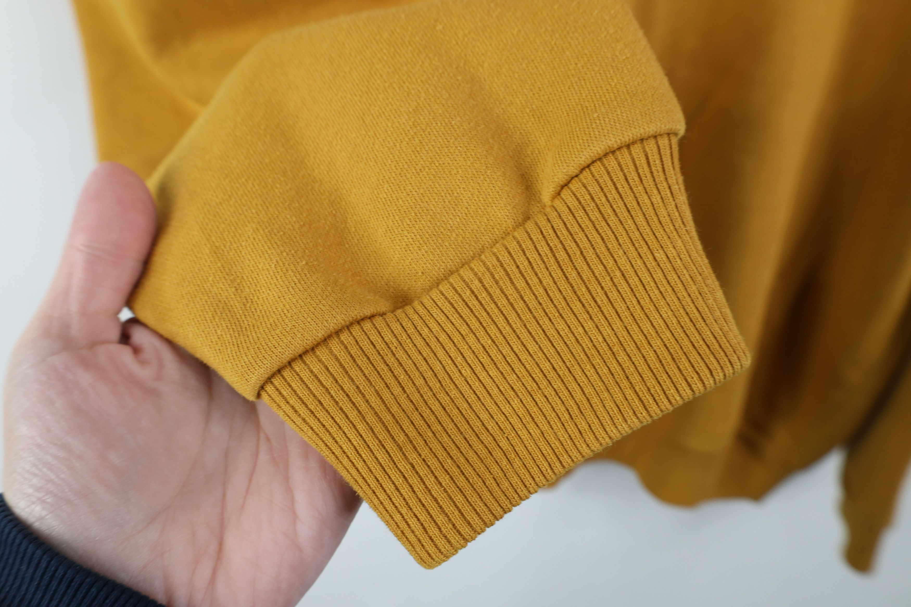 Gap Vintage 90s Gap Golden Harvest Turtleneck Sweatshirt Gold Size L / US 10 / IT 46 - 8 Thumbnail