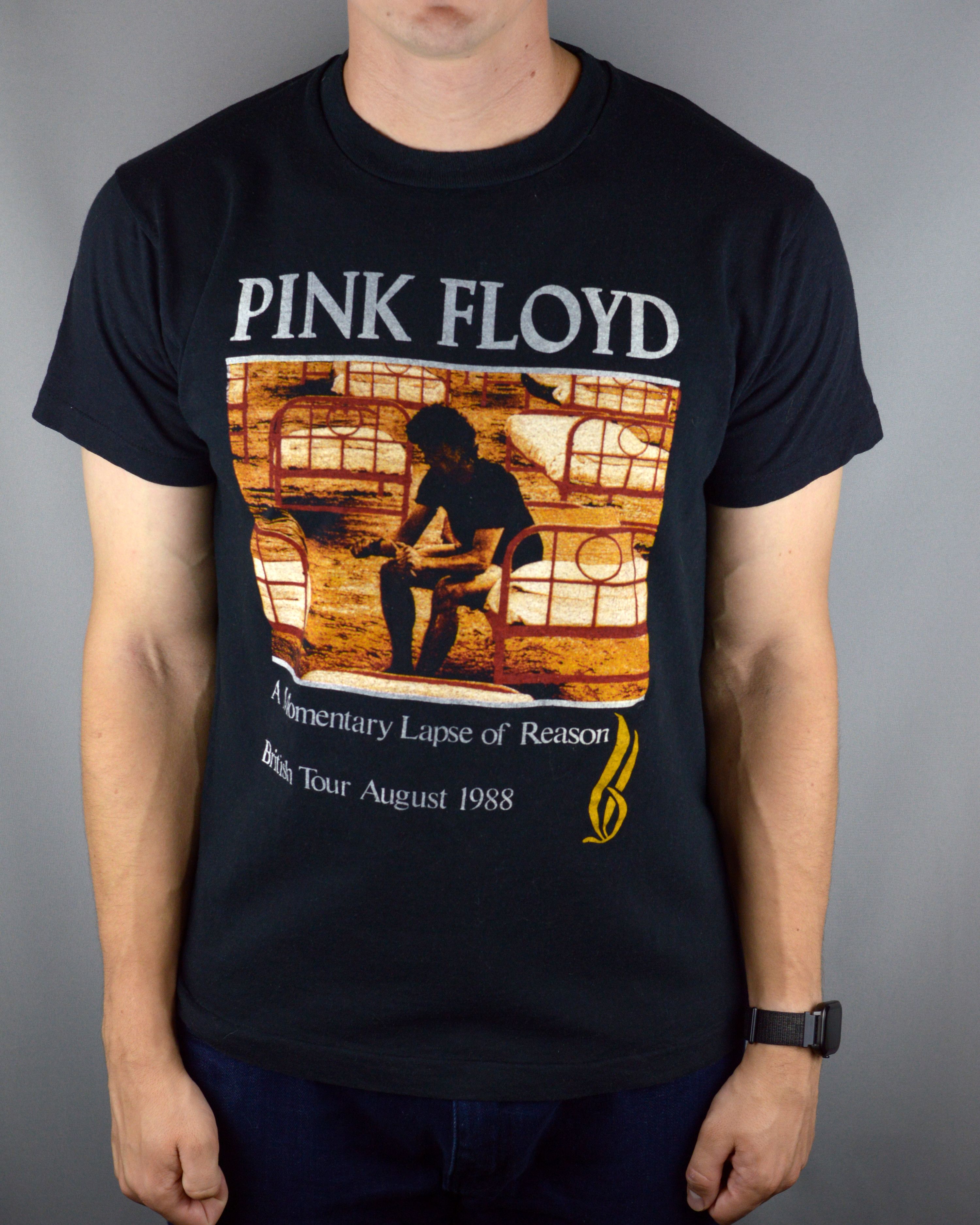 Band Tees Pink Floyd A Momentary Lapse Of Reason British Tour 1988 Size US L / EU 52-54 / 3 - 1 Thumbnail
