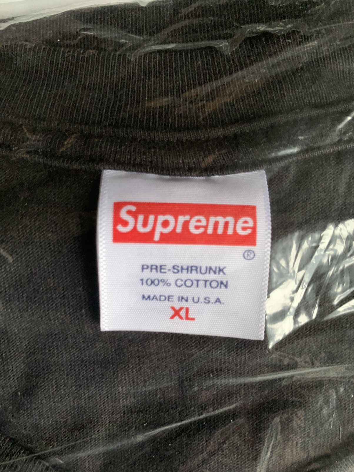 Supreme Supreme American Psycho Tee Black Size US XL / EU 56 / 4 - 5 Thumbnail