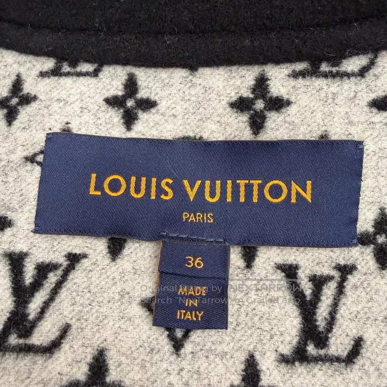 Louis Vuitton Louis Vuitton A-line coat with black and grey lining coat Size XS / US 0-2 / IT 36-38 - 4 Thumbnail