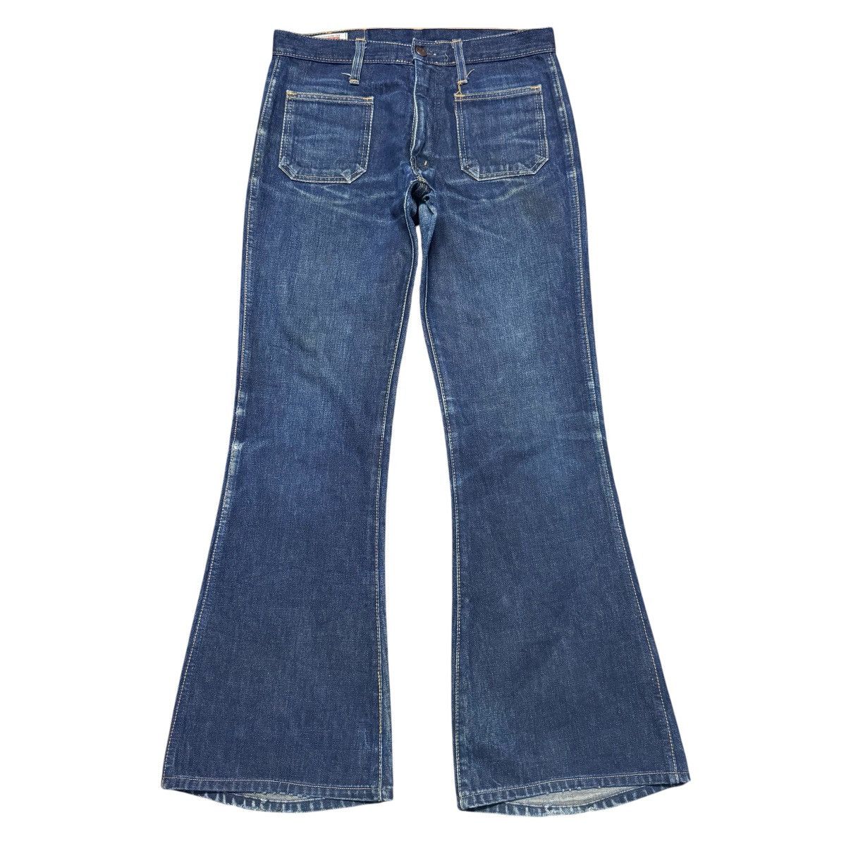 Vintage Vintage Big John Denim Bell Bottom Jeans Size US 29 - 1 Thumbnail