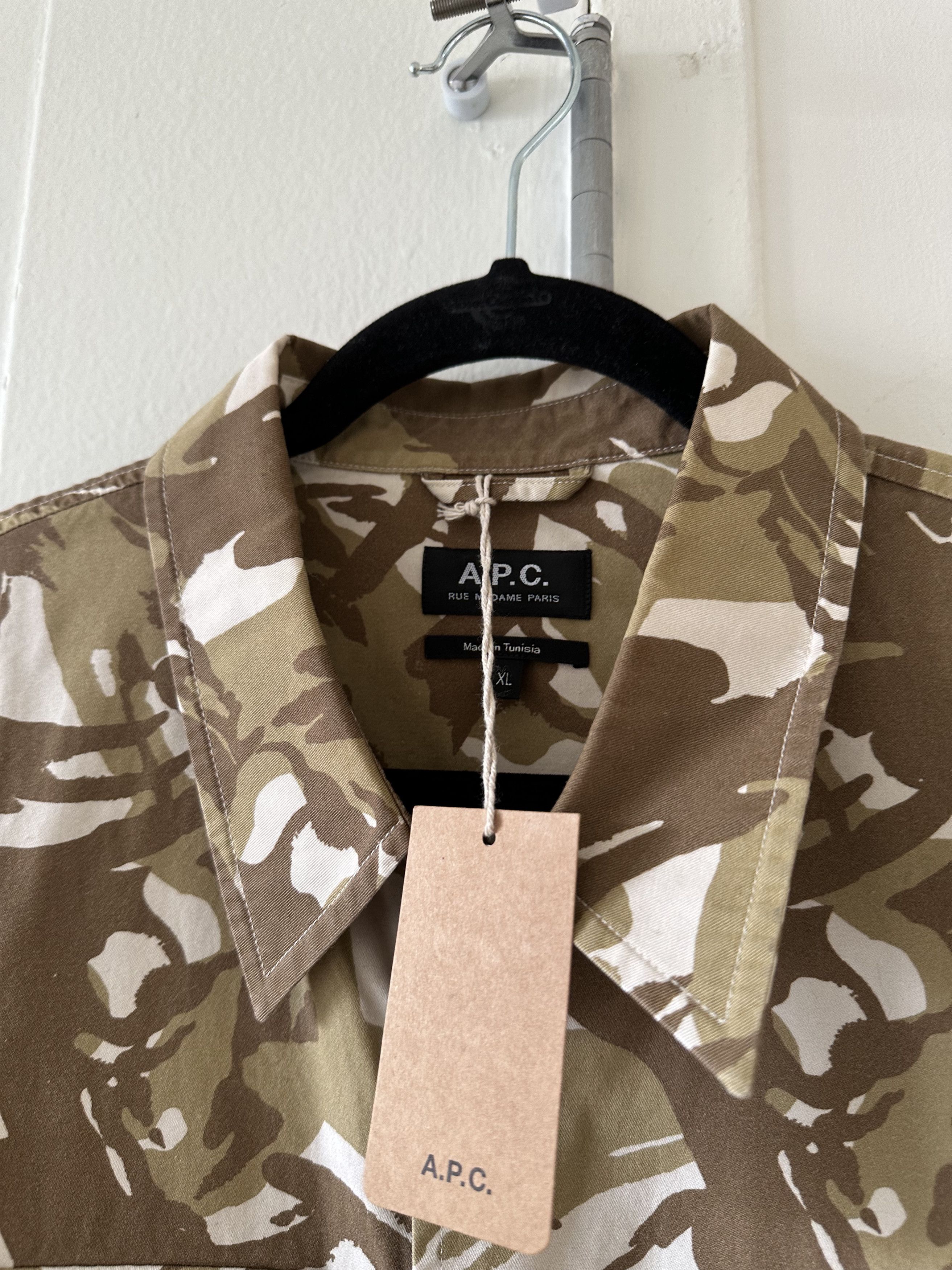 A.P.C. A.P.C Safari Utility Shirt Size US XL / EU 56 / 4 - 2 Thumbnail