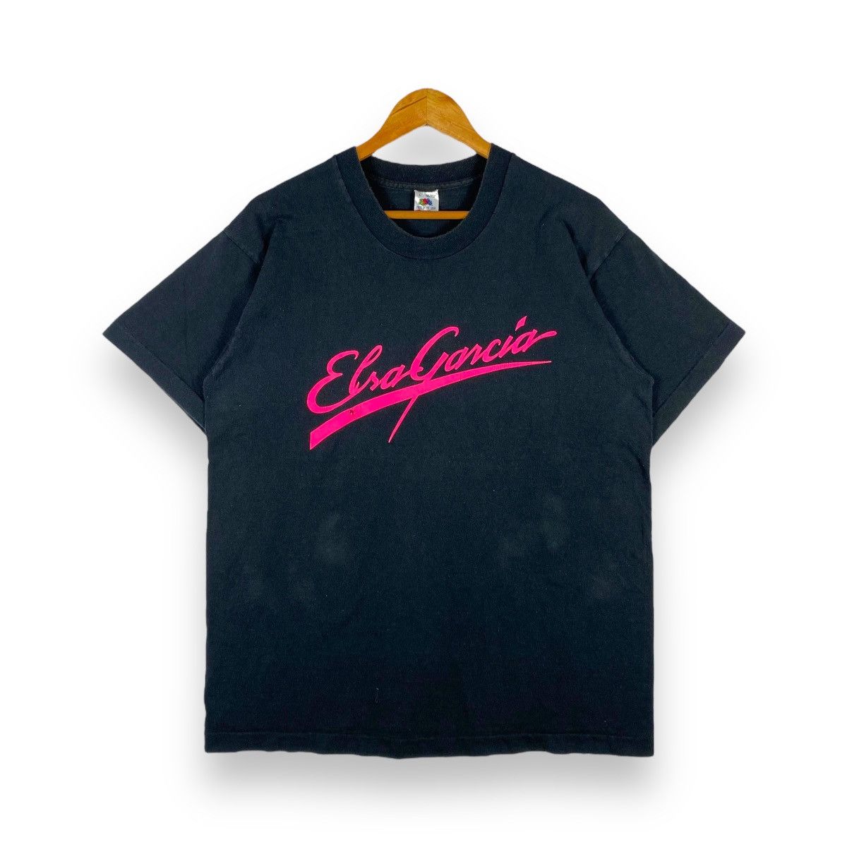 Band Tees × Vintage Vintage 90's ELSA GARCIA Ya Te Vi Promo Song Tee Solo Singer Size US L / EU 52-54 / 3 - 1 Thumbnail