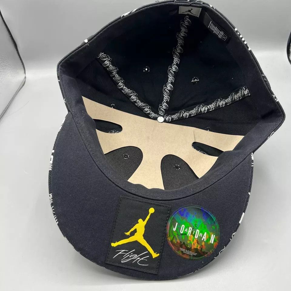 Jordan Brand Air Jordan Flight Hat Men 7 7/8 All Over Print Fitted Cap Size ONE SIZE - 6 Thumbnail