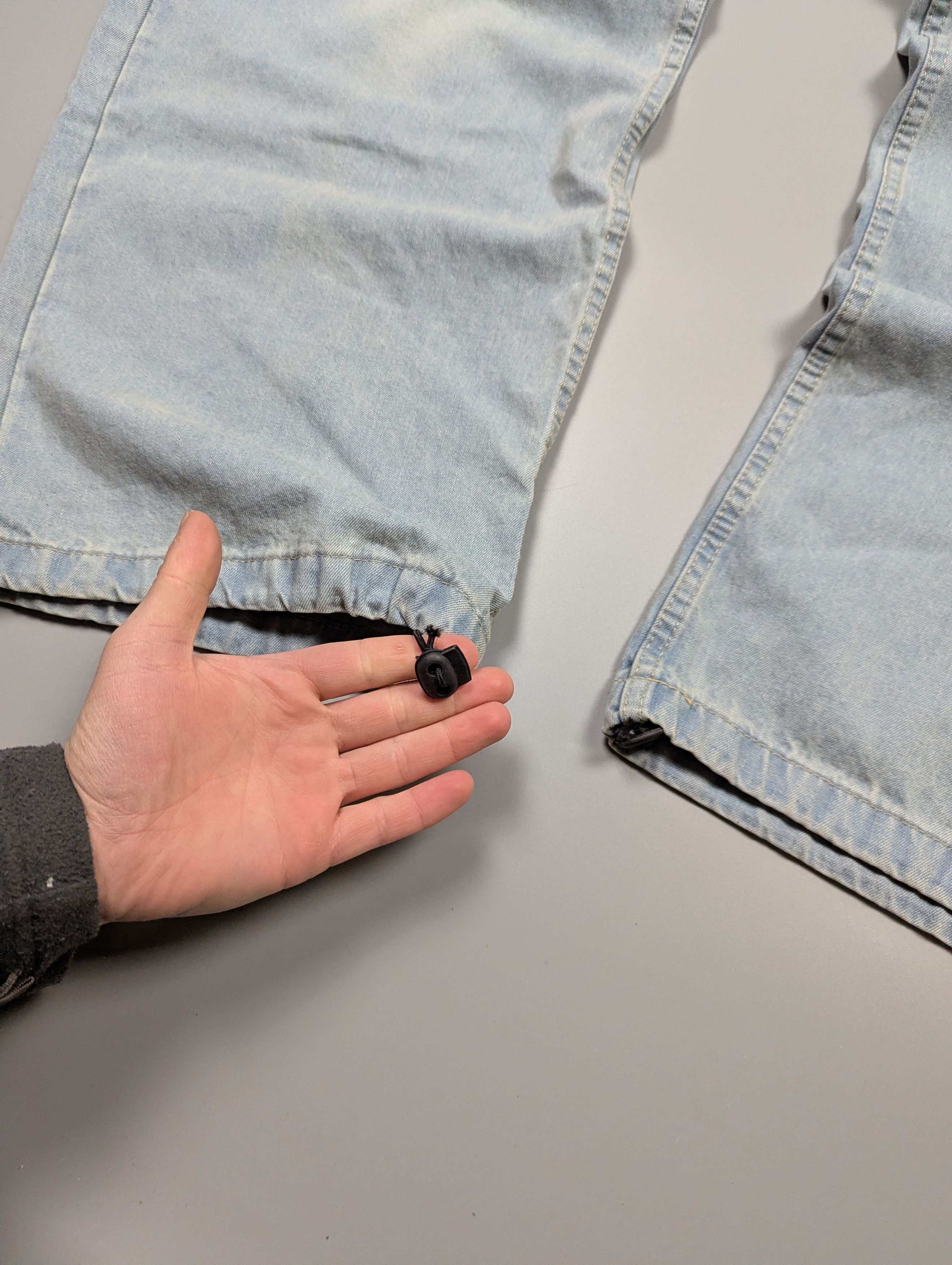 Ecko Unltd. NEW Ecko Unltd. "Fat Bro" Y2K Baggy Jeans W50 L34 Size US 44 / EU 60 - 13 Thumbnail