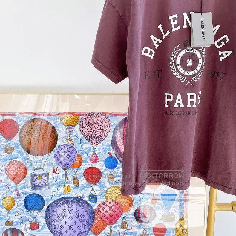 Balenciaga Balenciaga Letter Logo Solid Color T-Shirt Size US M / EU 48-50 / 2 - 4 Thumbnail