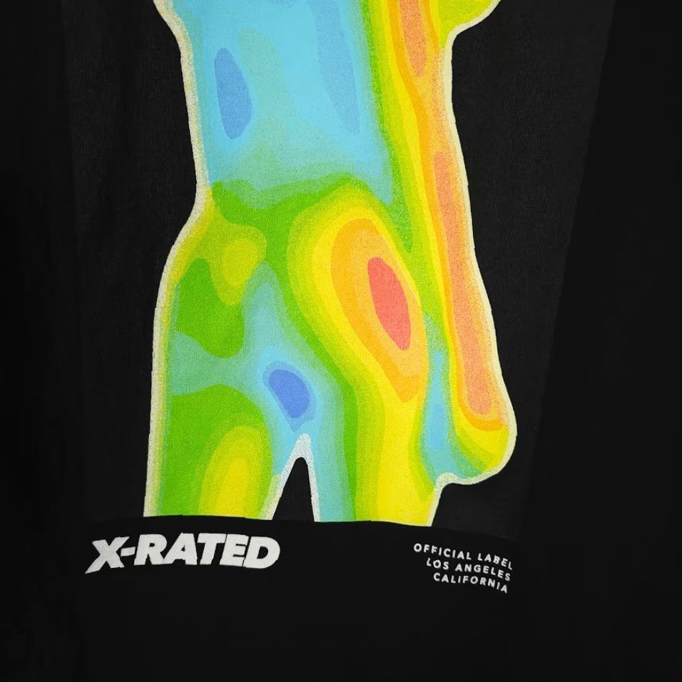 Vintage X Rated Heat Vision T Shirt Mens 2XL NOVA Black Cotton Streetwear Crew Neck Short Sleeve Art 2020s Mens Size US XXL / EU 58 / 5 - 6 Thumbnail