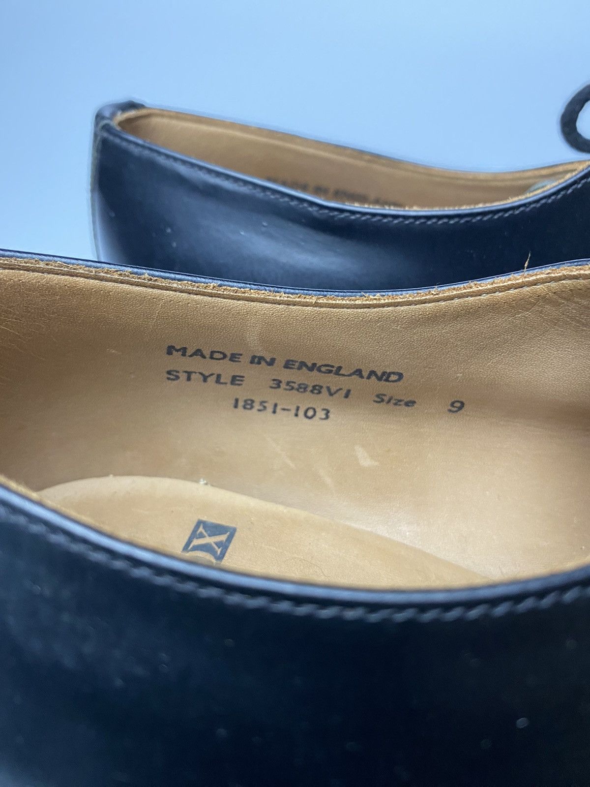George Cox George Cox Skipton Leather Black Size US 10 / EU 43 - 8 Thumbnail