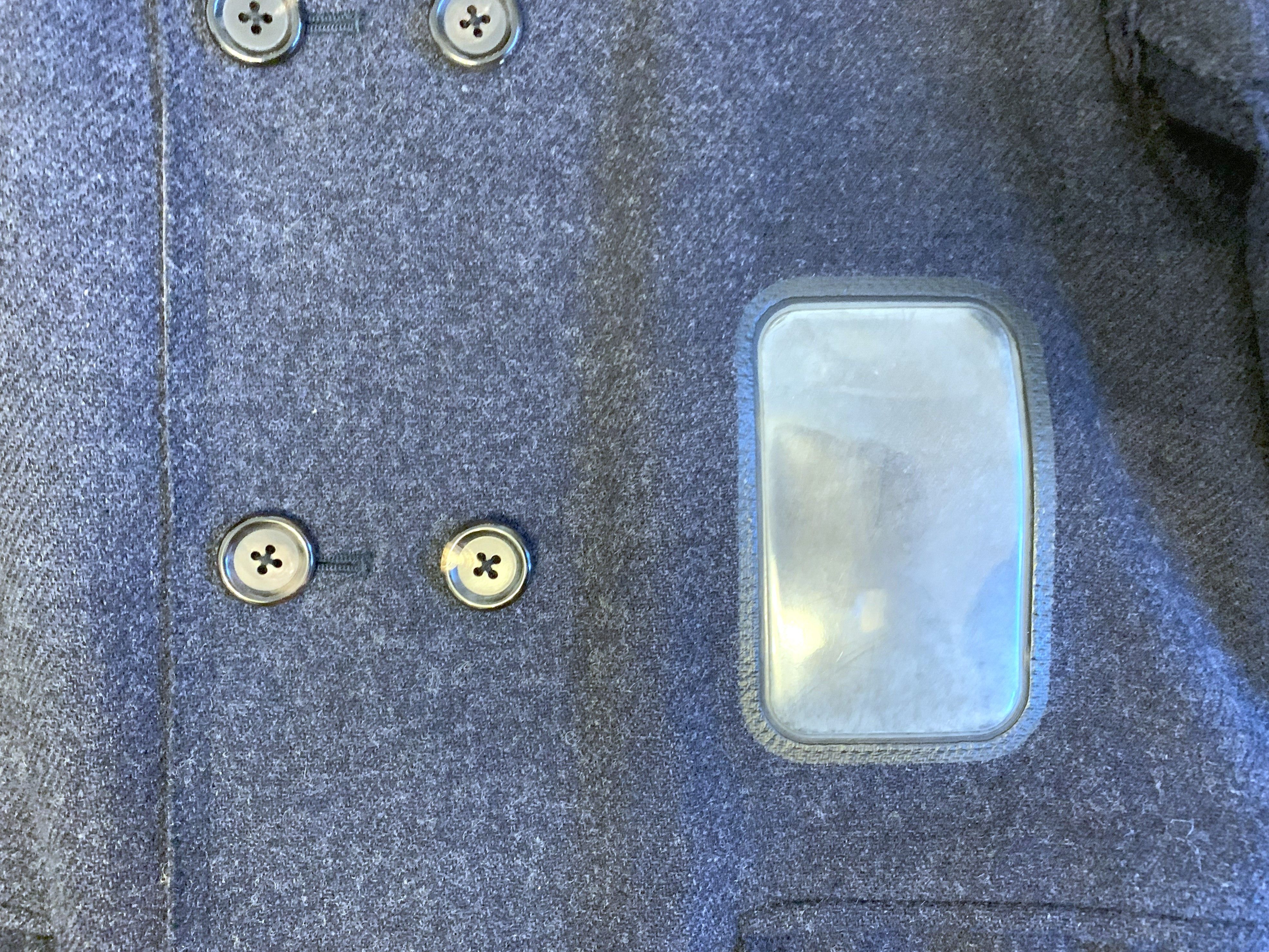 Undercover Undercover 2015aw raw seam wool coat, size 3 (M) Size US M / EU 48-50 / 2 - 5 Thumbnail