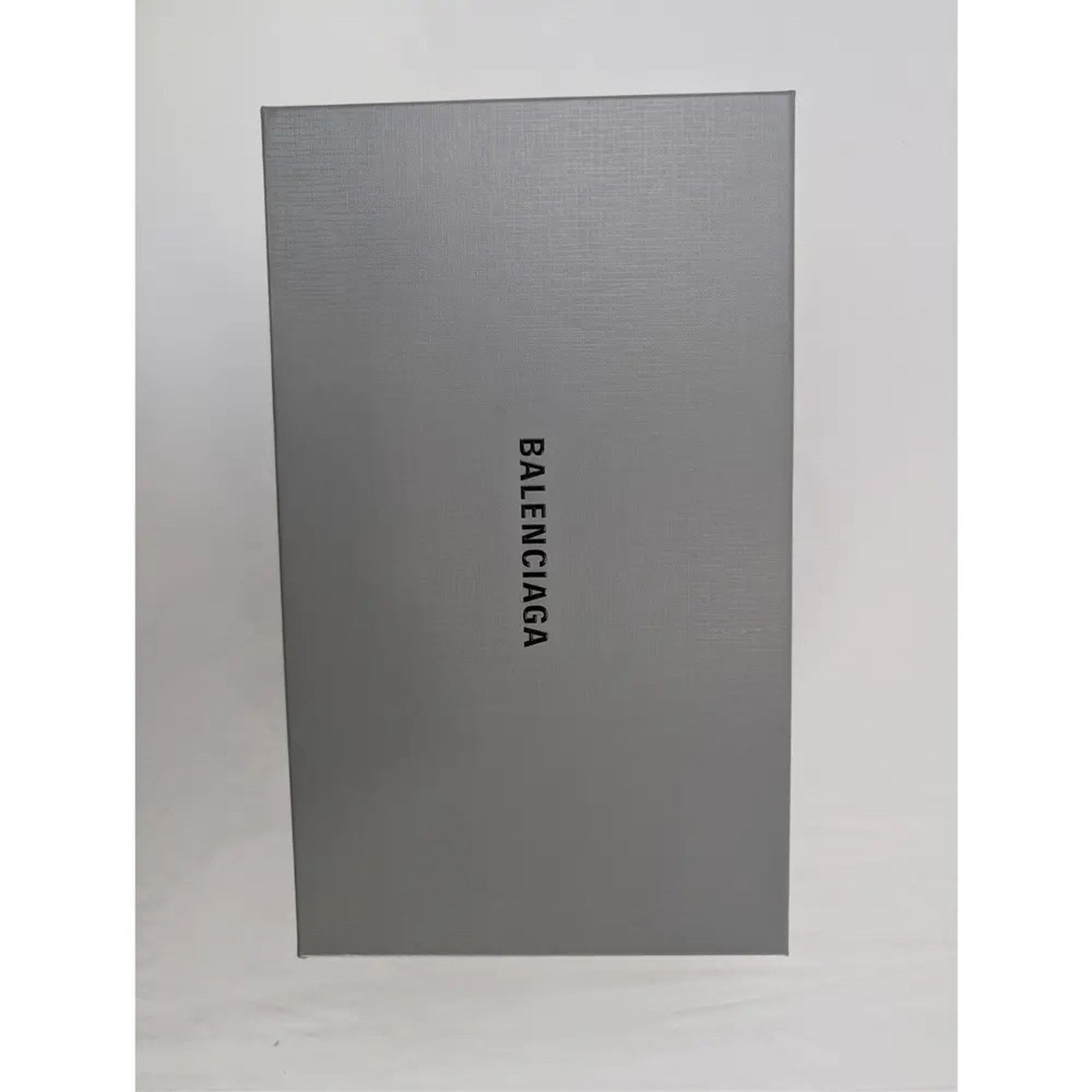 Balenciaga o1rshd1 Logo Grained Leather / Control Home Mule Flat Black Size US 11 / EU 44 - 17 Thumbnail