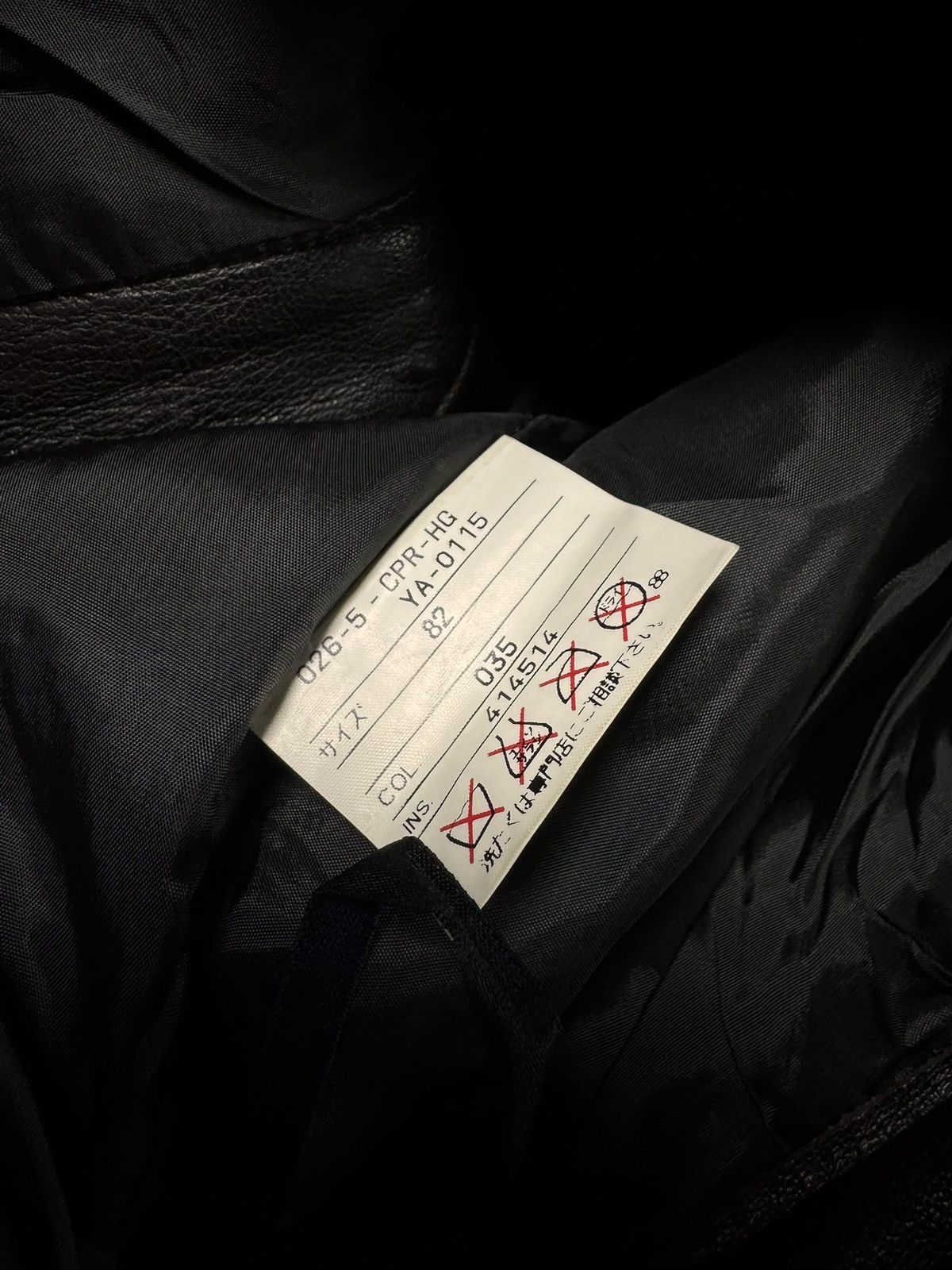 Jean Paul Gaultier 1990s Jean Paul Gaultier Paneled Black Lamb Leather Pants Size US 30 / EU 46 - 7 Thumbnail