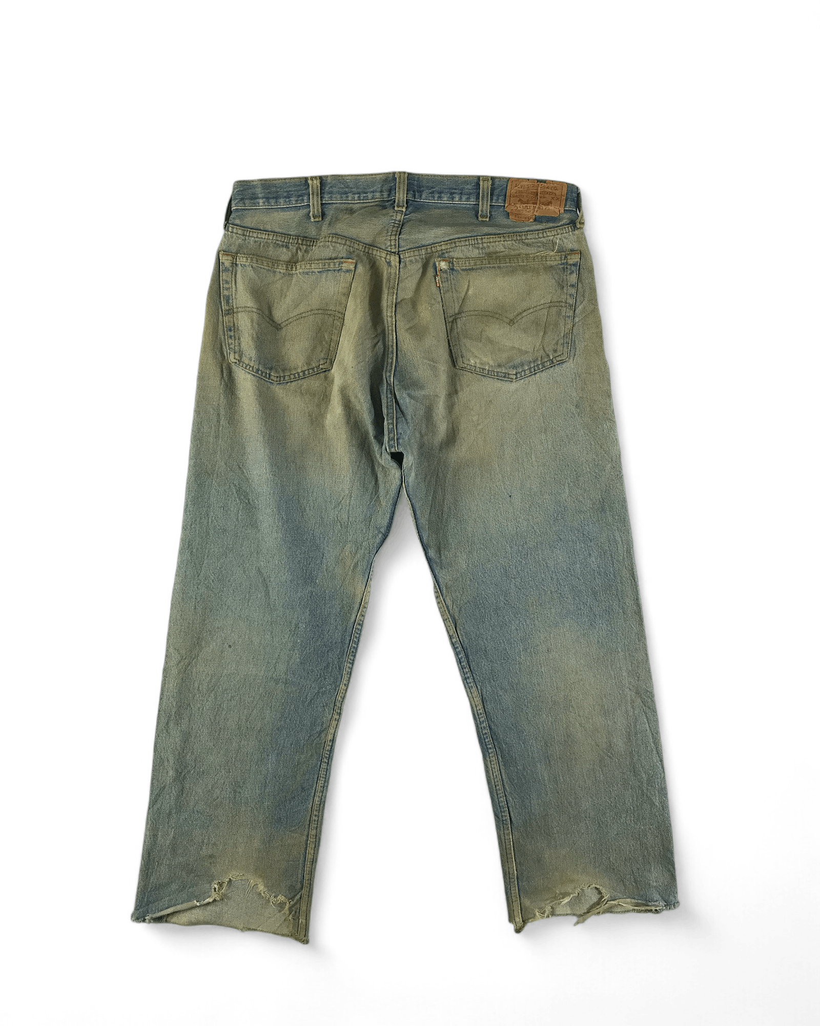 Levi's 90s Vintage Levis 501 Jeans-J4073 Size US 37 - 2 Thumbnail
