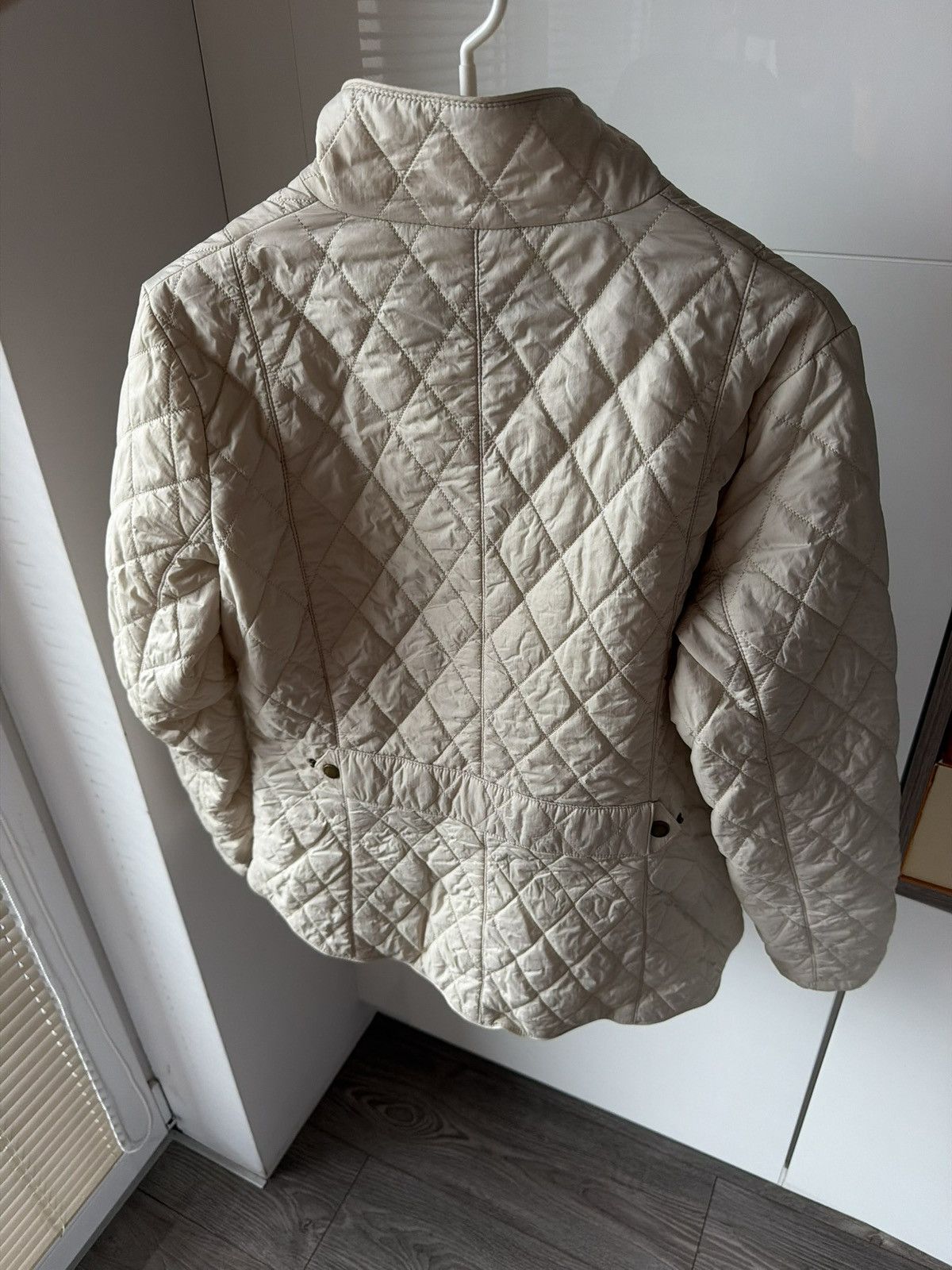 Barbour Vintage Barbour Woman’s Tarn Quilted Avant Garde Jacket Size L / US 10 / IT 46 - 10 Thumbnail