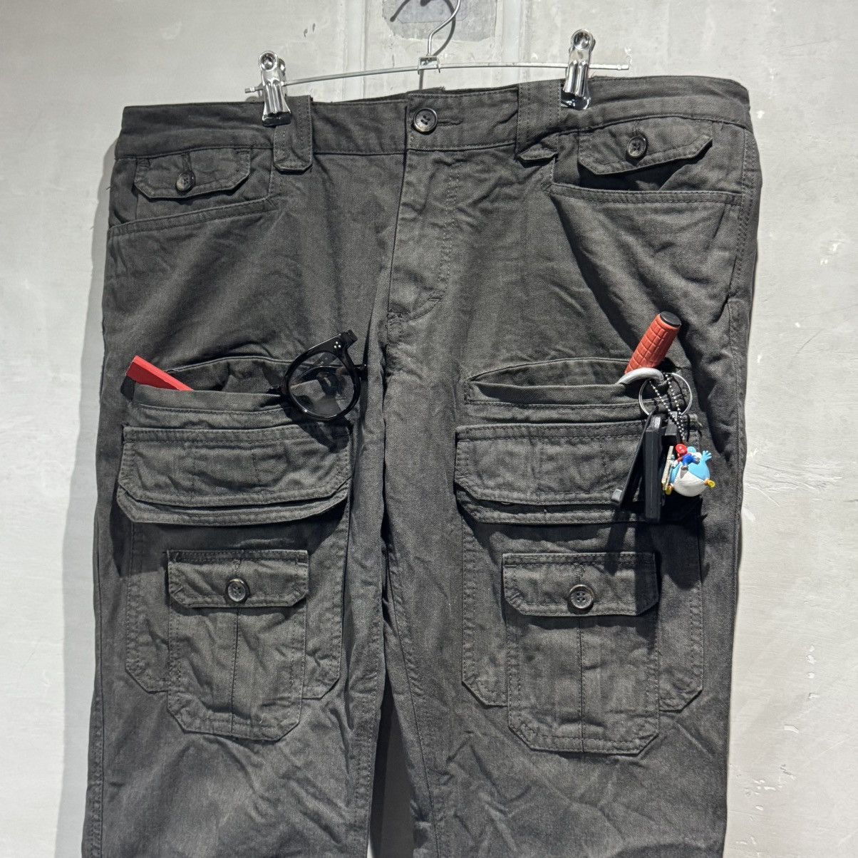 Dolce & Gabbana 2008 s/s Dolce & Gabbana Military Multipocket Cargo Pants Size US 36 / EU 52 - 11 Thumbnail