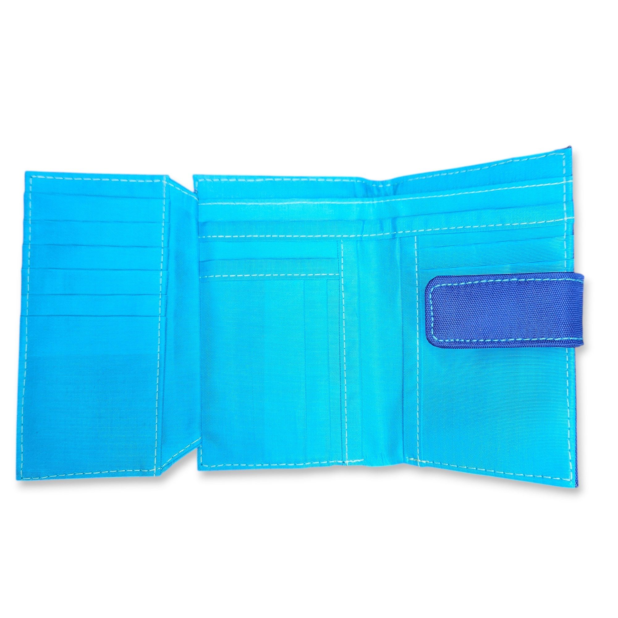 Other Travelon 5.5x3.5" RFID Bi-Fold Wallet Indigo Blue Floral Size ONE SIZE - 5 Thumbnail