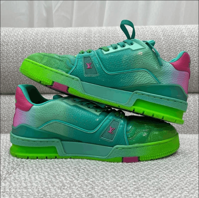 Louis Vuitton Louis Vuitton low-top sneakers Size US 7 / EU 40 - 4 Thumbnail