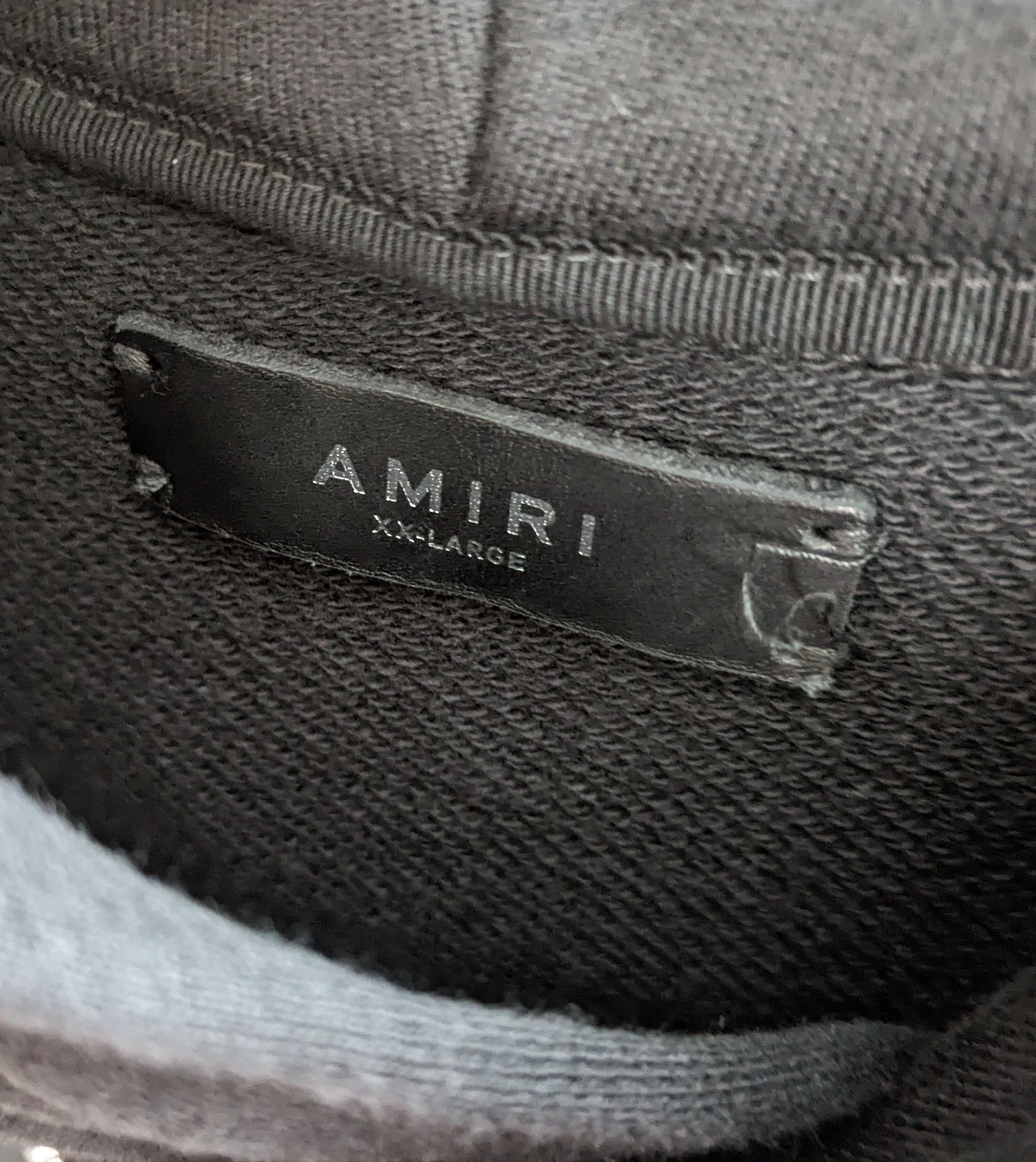 Amiri Black Amiri mens sweatshirt XXL Size US XXL / EU 58 / 5 - 3 Thumbnail