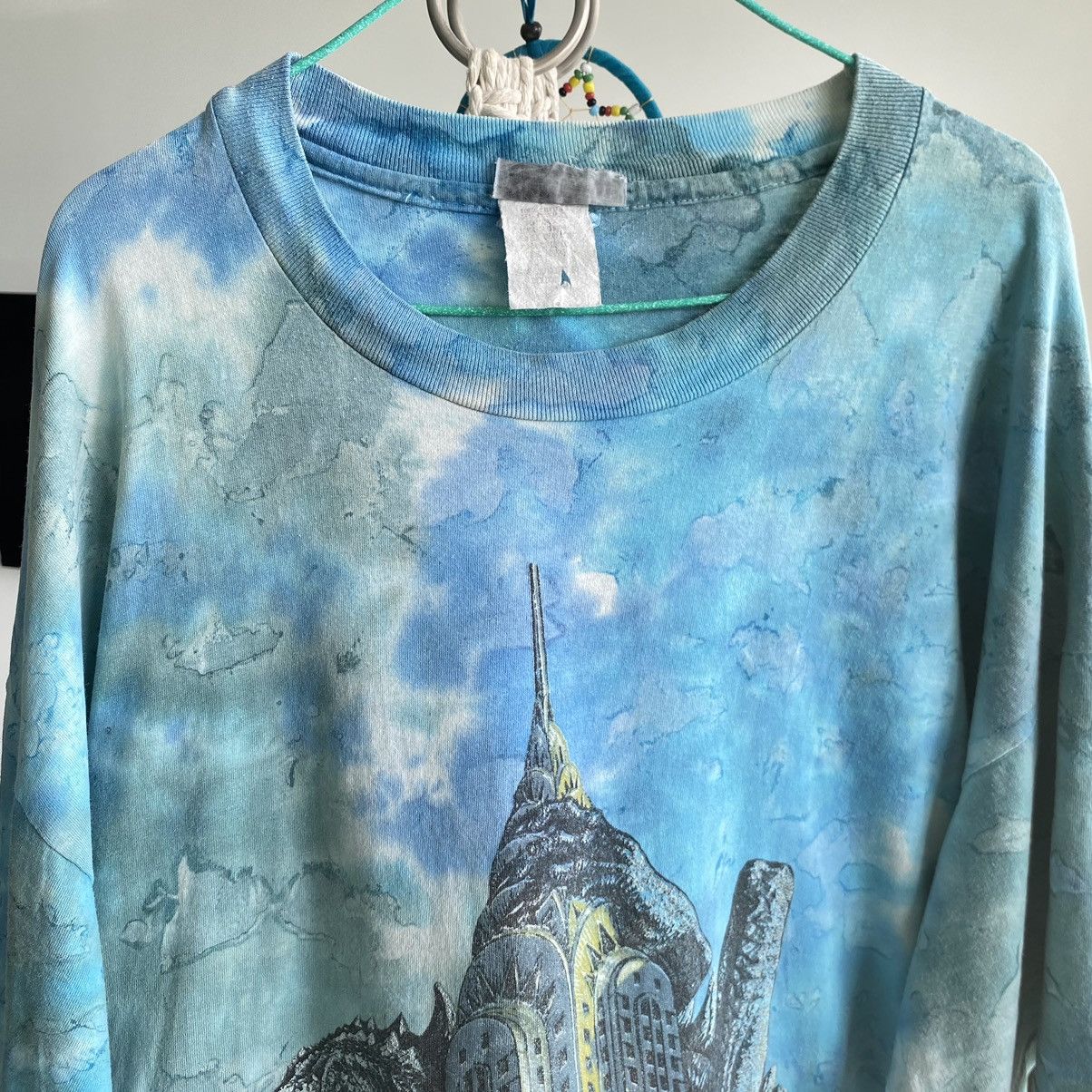 Vintage Thrashed Faded Vintage 90s Godzilla Holy Grail ERD GRUNGE T Size US XXL / EU 58 / 5 - 5 Thumbnail