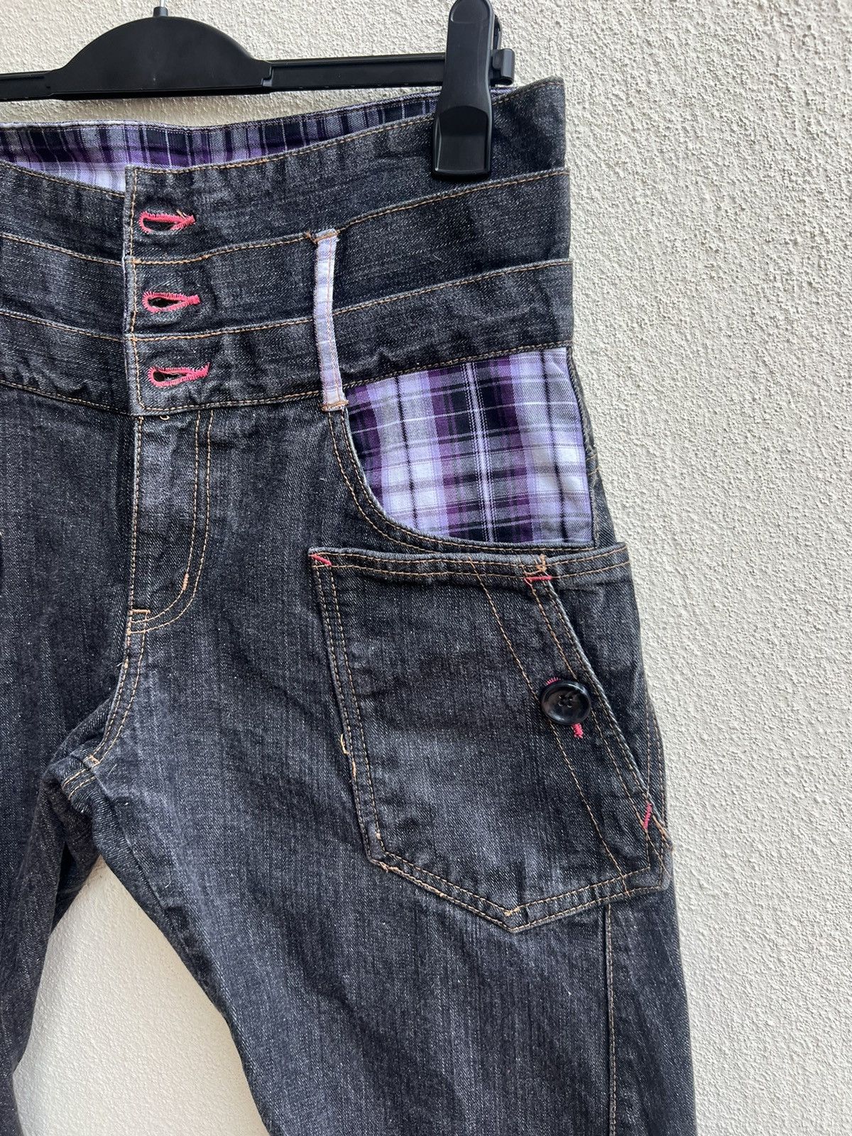 Japanese Brand Rare! Rimaster Japan Triple Waist Denim Jeans Size US 32 / EU 48 - 11 Thumbnail
