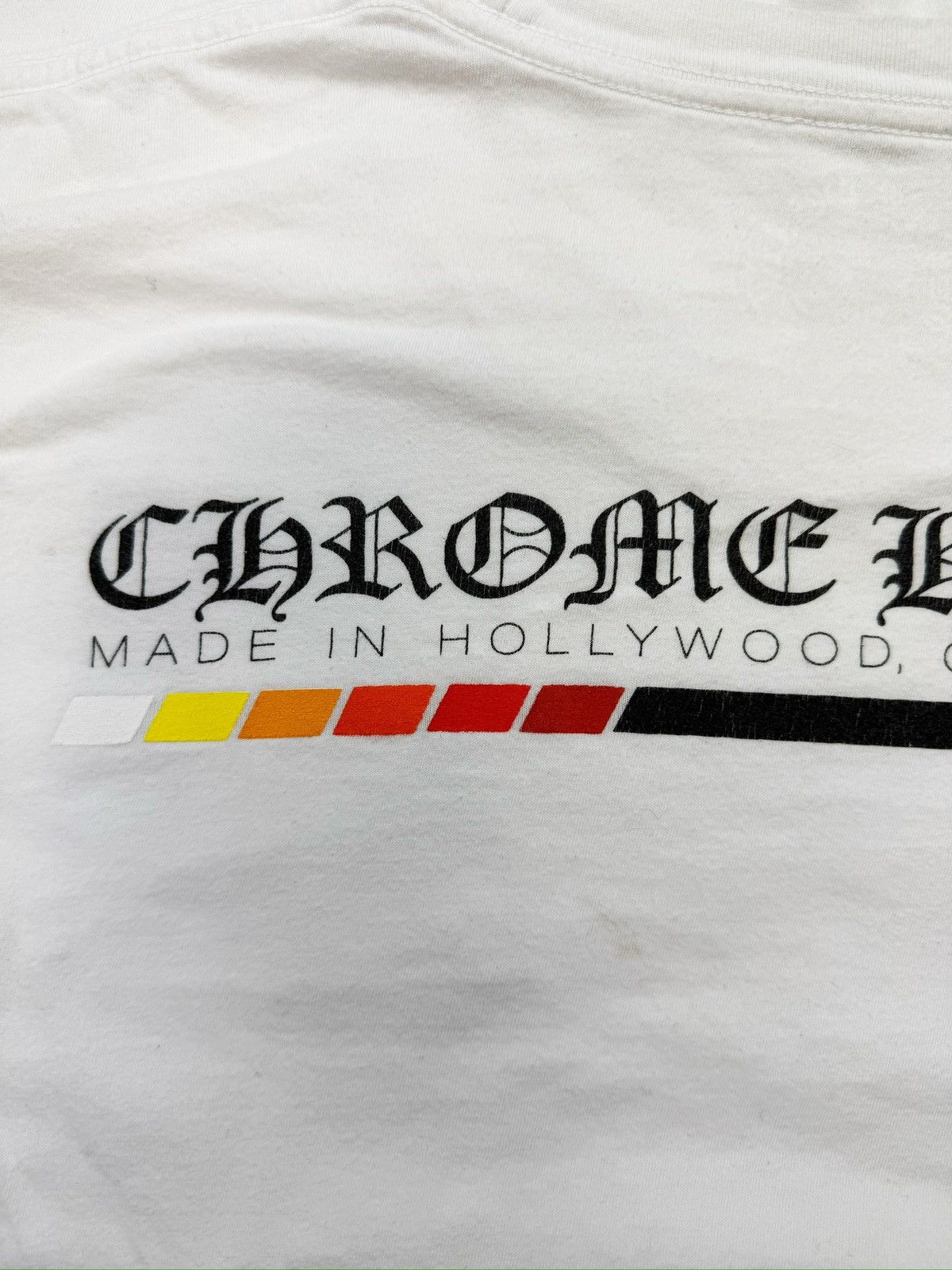 Chrome Hearts Chrome Hearts ‘Boost’ Logo Hollywood Exclusive White T-Shirt Size US L / EU 52-54 / 3 - 2 Thumbnail