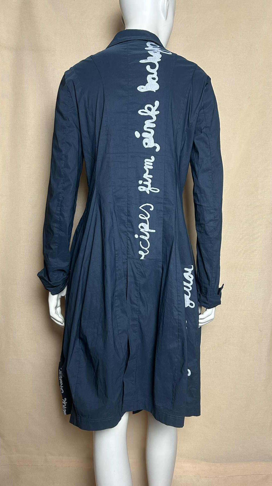 Rundholz Rundholz Black Label Navy Signature Coat Light Jacket Size M / US 6-8 / IT 42-44 - 4 Thumbnail