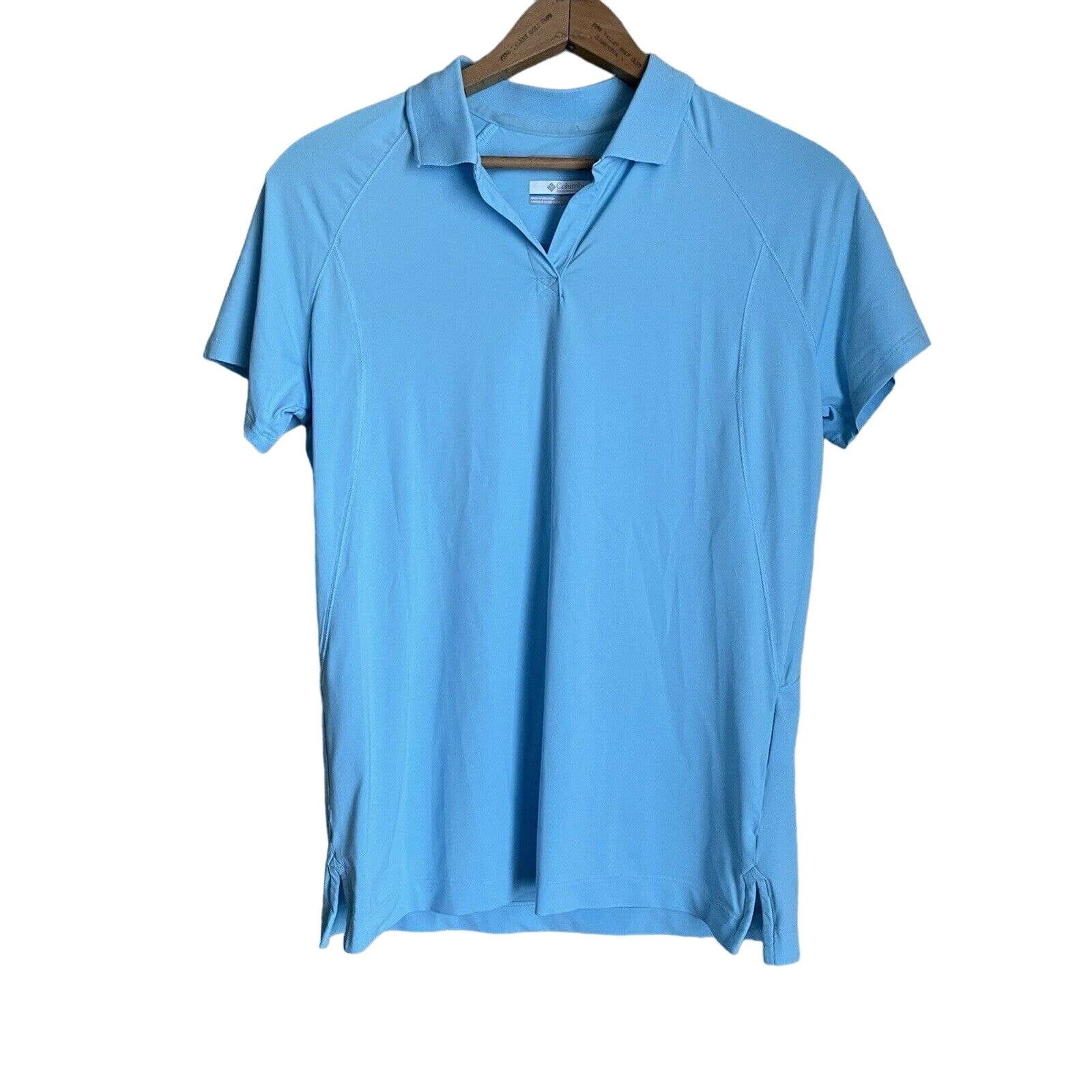 Columbia Columbia Blue Omni-Freeze PFG Short Sleeve Polo Shirt Size US S / EU 44-46 / 1 - 1 Thumbnail