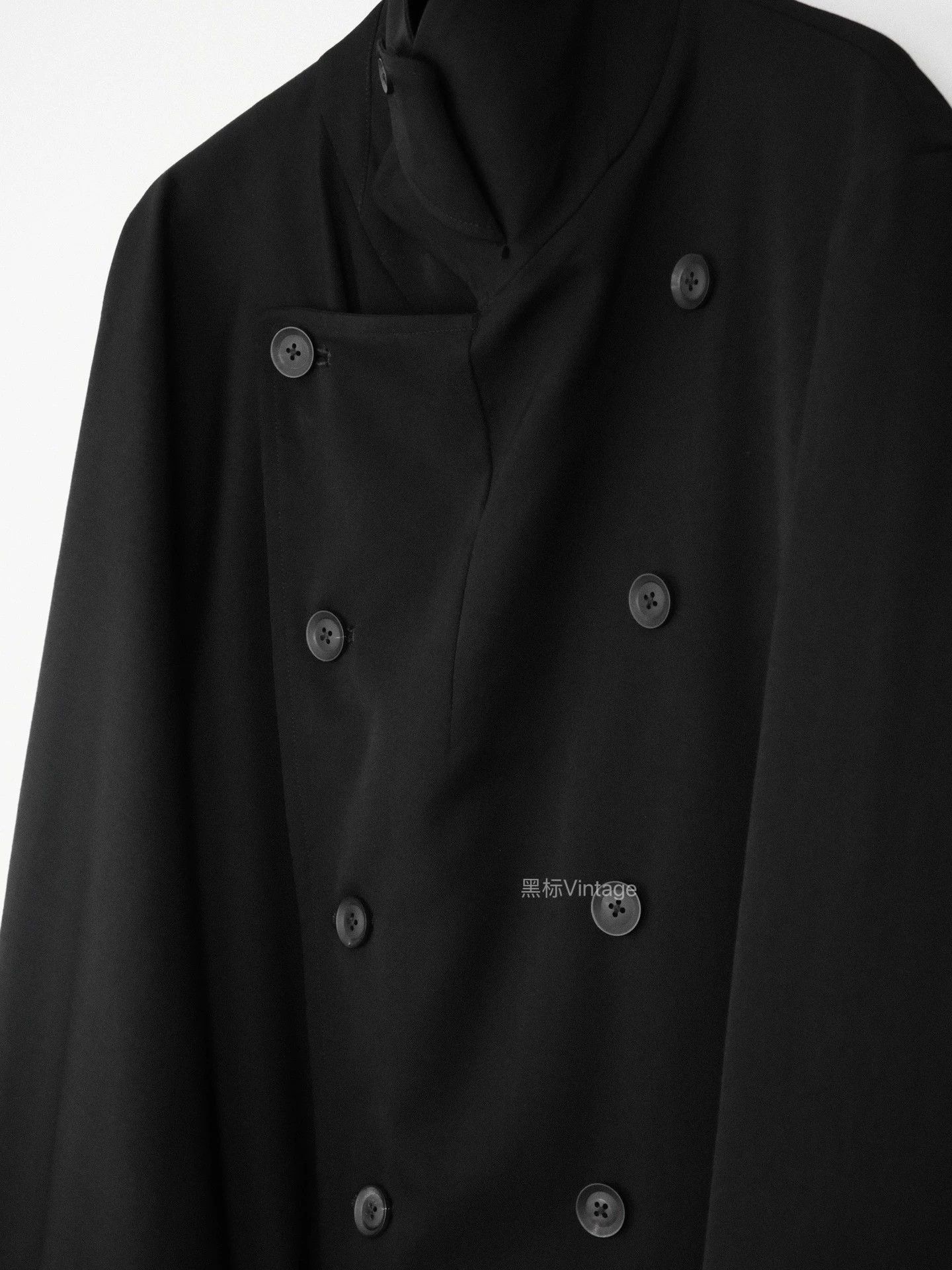 Yohji Yamamoto Yohji Yamamoto Vtg Cape Sleeve Double Breasted Coat Size US S / EU 44-46 / 1 - 5 Thumbnail