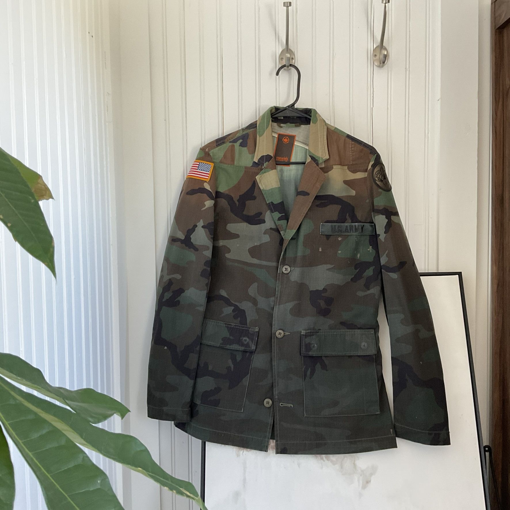 Maharishi Maharishi AW13 Pacifist Preppers Half-dye Camo Jacket Size US S / EU 44-46 / 1 - 1 Thumbnail