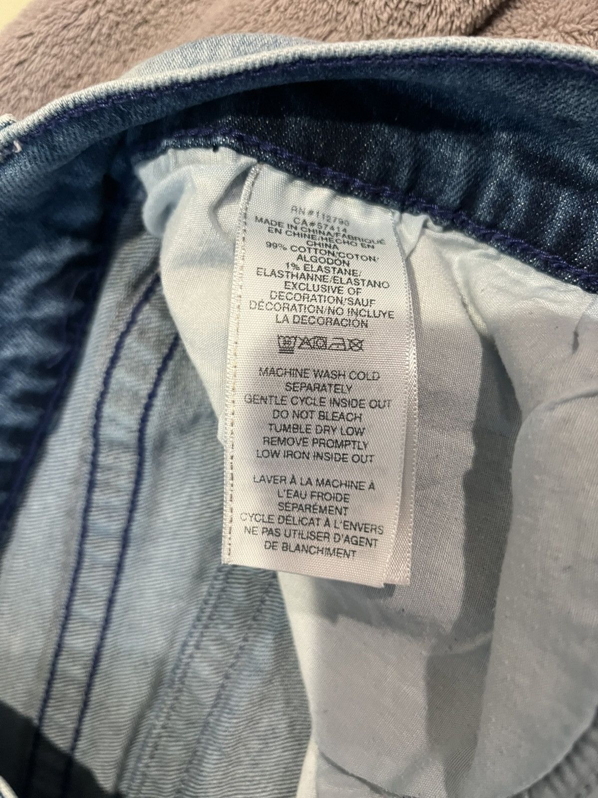 True Religion Mens True Religion Rocco Skinny Size US 40 / EU 56 - 4 Thumbnail