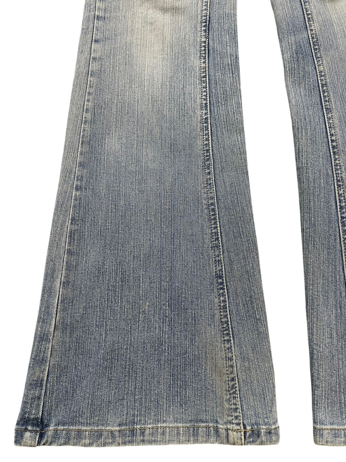 14th Addiction Vintage Japanese Brand Bush Pants Faded Wash Flare Jeans Size US 28 / EU 44 - 7 Thumbnail