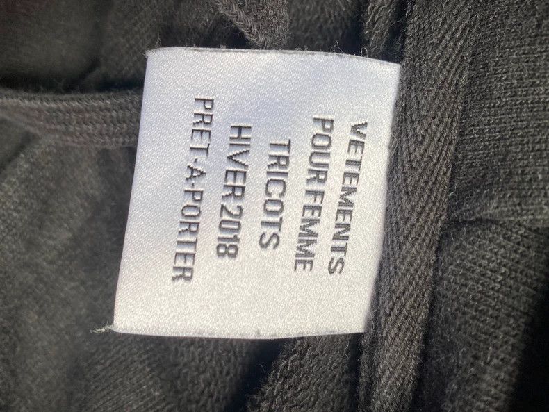Vetements Vetements Fake Two-Piece Hooded Sweatshirt Size US XS / EU 42 / 0 - 5 Thumbnail