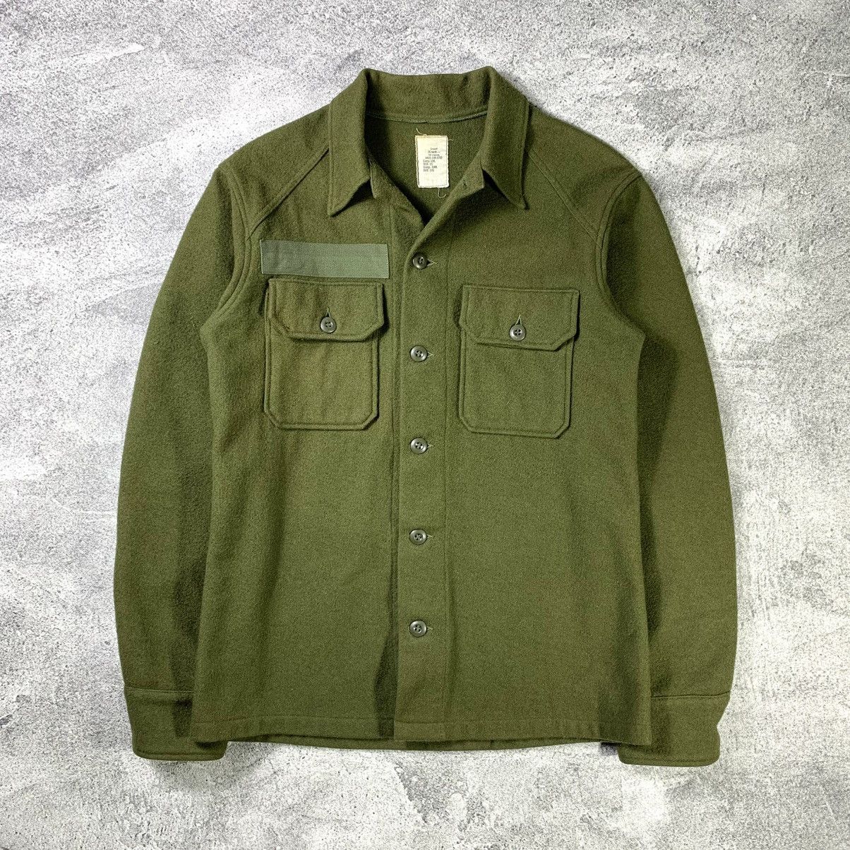 Other (SOLD OUT) Vintage 80’s Og-108 Wool Shirt Korean War Era Size US L / EU 52-54 / 3 - 1 Thumbnail