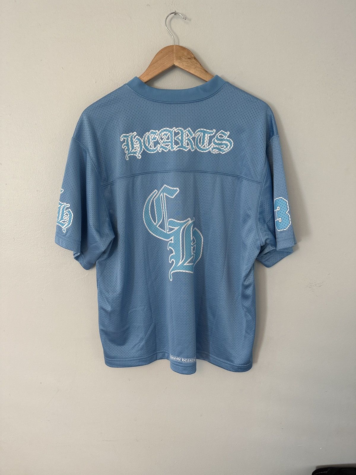 Chrome Hearts Chrome hearts jersey baby blue | Grailed