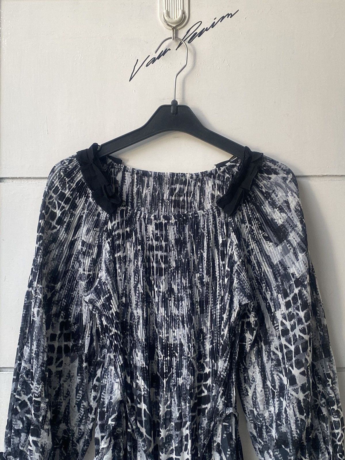 Other YUMA KOSHINO Pleats Dress Size XS / US 0-2 / IT 36-38 - 5 Thumbnail