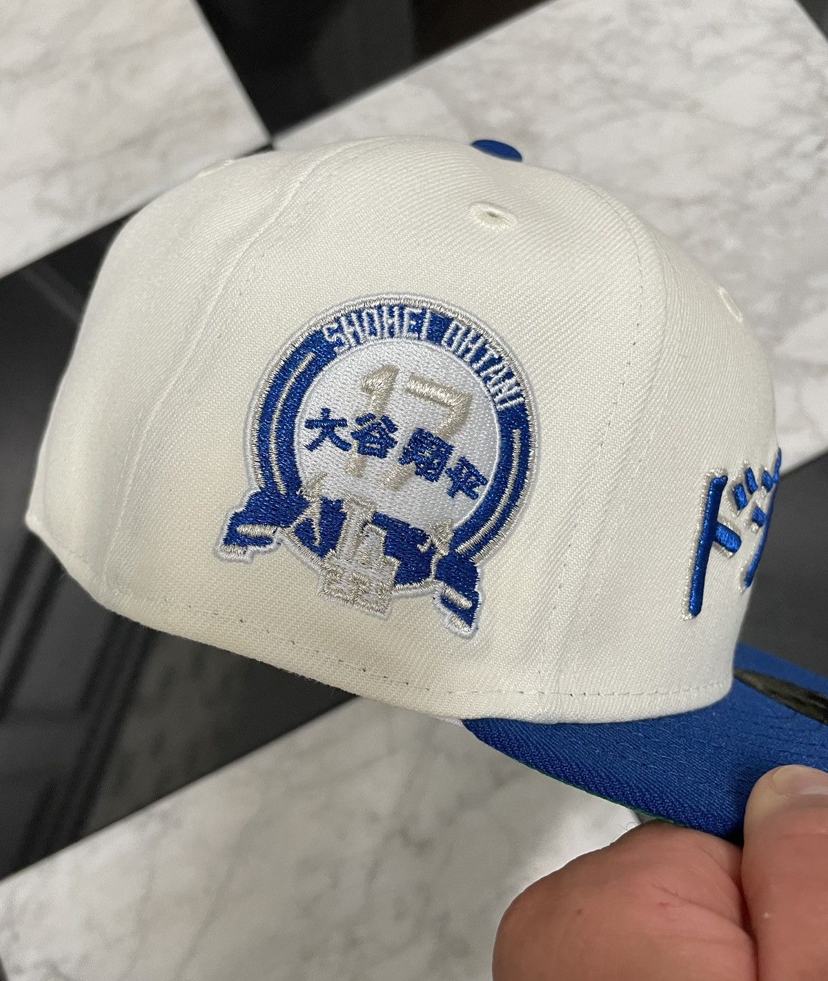 New Era 🔥 Exclusive Ohtani Dodgers fitted 7 1/8 Size ONE SIZE - 2 Thumbnail