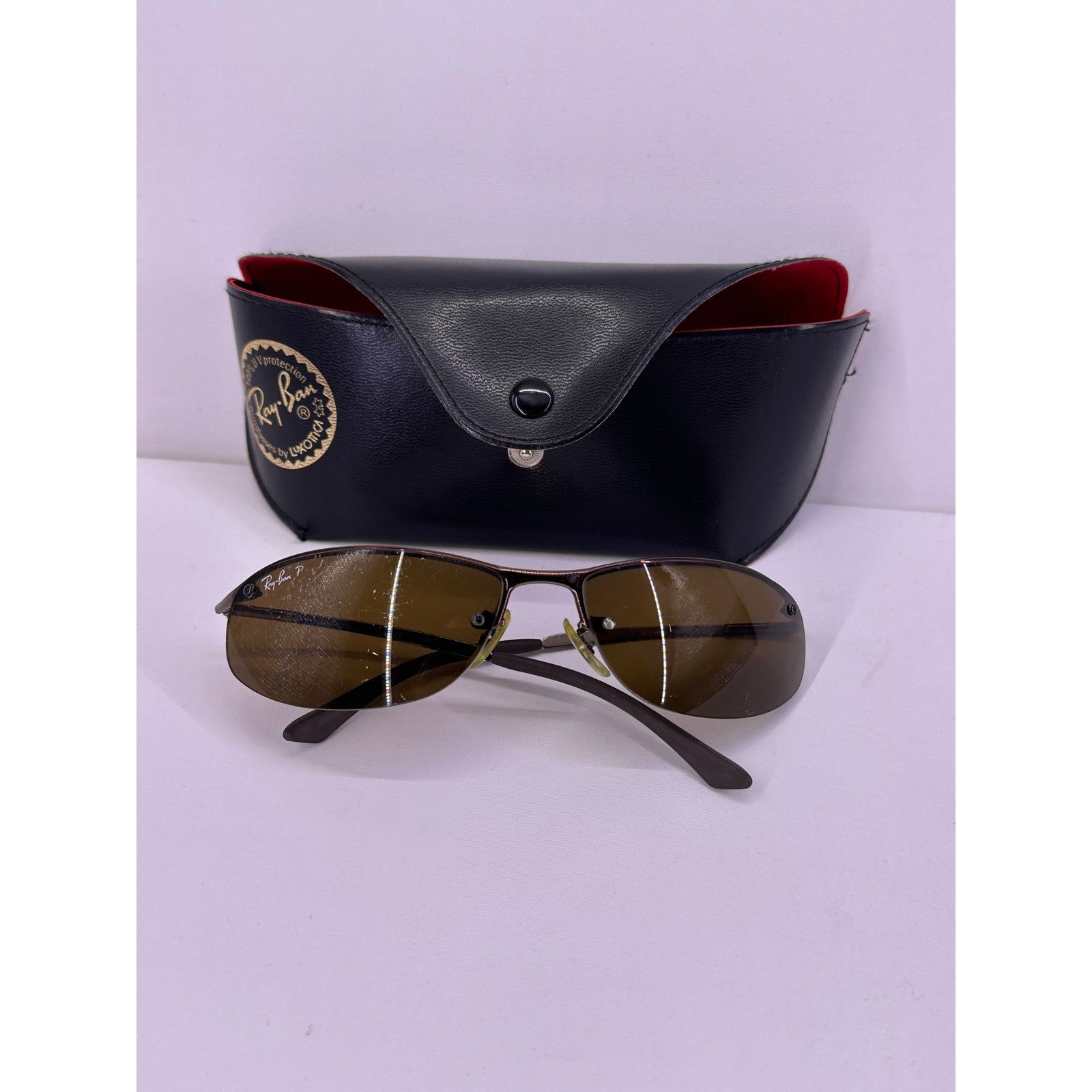 RayBan Ray Bans RB 3179 014/83 63/15 Polarized Gunmetal Size ONE SIZE - 1 Thumbnail