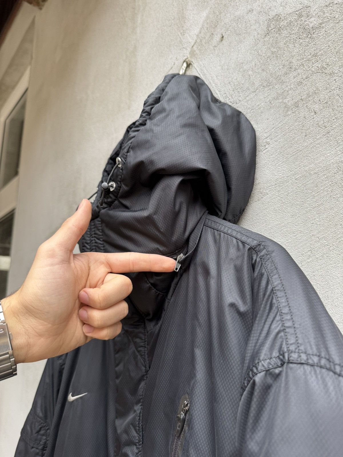 Nike Vintage Nike ACG Puffer Jacket Hooded 00’s Dry Tech Size US XXL / EU 58 / 5 - 18 Thumbnail