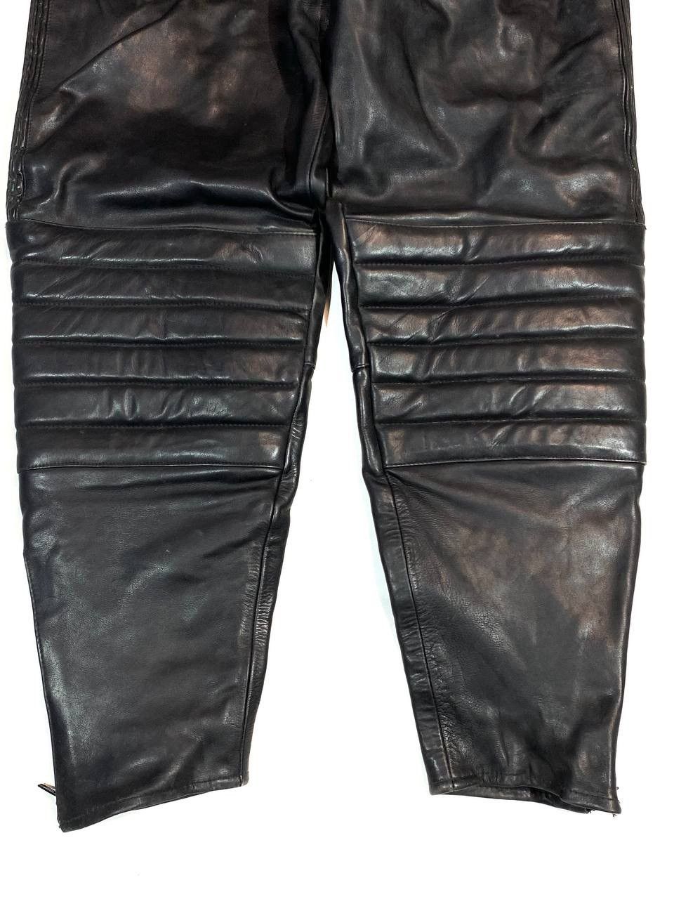 Japanese Brand × Vintage Akito Racing Moto Leather Pants Vintage Size US 36 / EU 52 - 3 Thumbnail