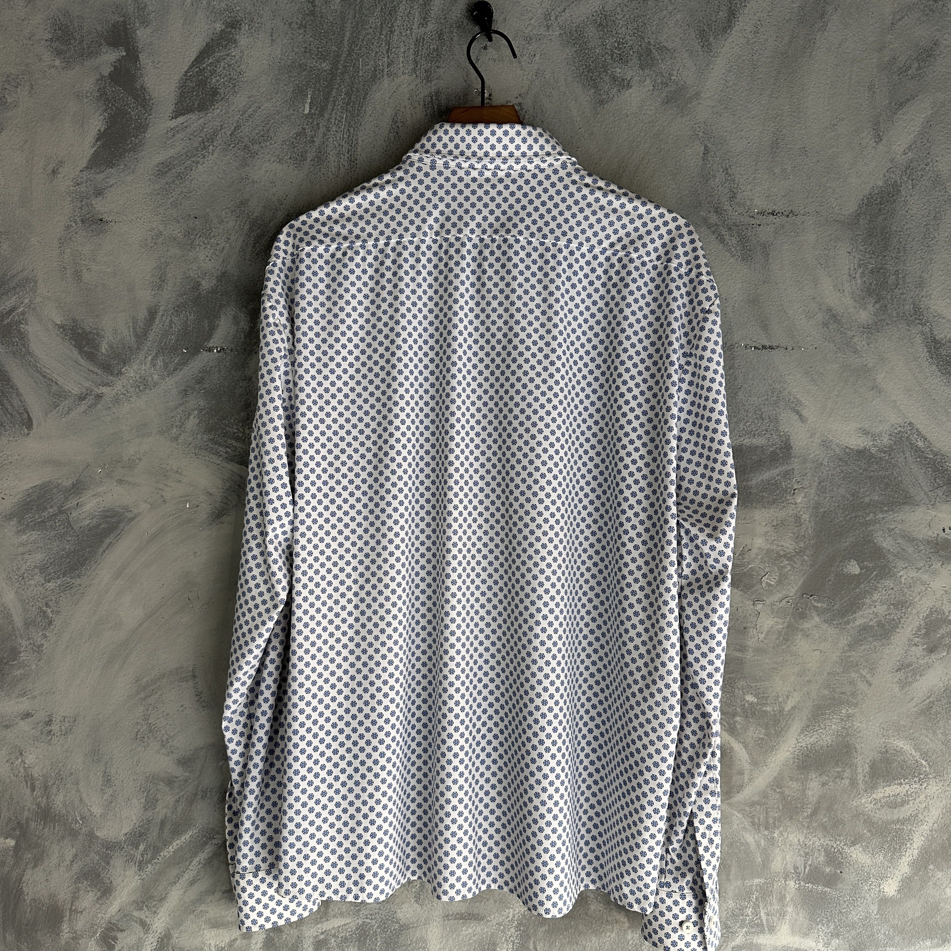 Hugo Boss Hugo Boss Button Up Shirt Mens Diamond P Roan Kent Size US XXL / EU 58 / 5 - 5 Thumbnail
